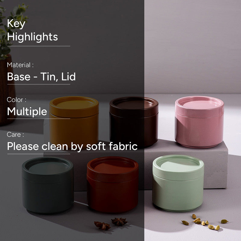 Stainless Steel Spice Jar Set | Multicolour | Set of 6、mySite、camillekostekn