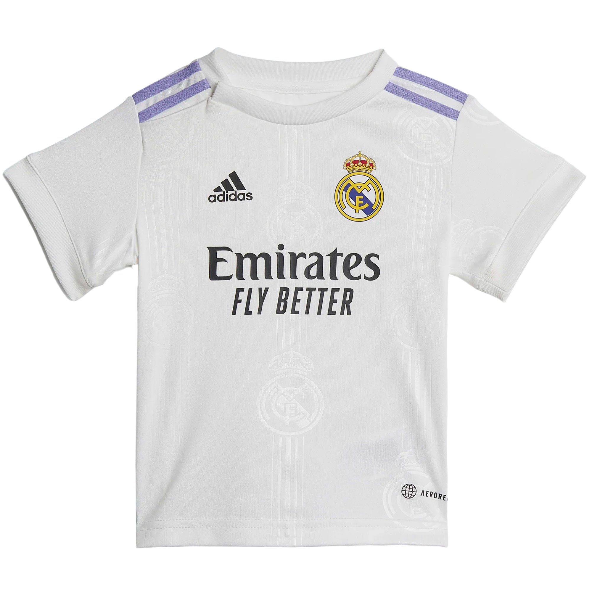 adidas Real Madrid 2022/23 Home Baby Kit White、mySite、noshort
