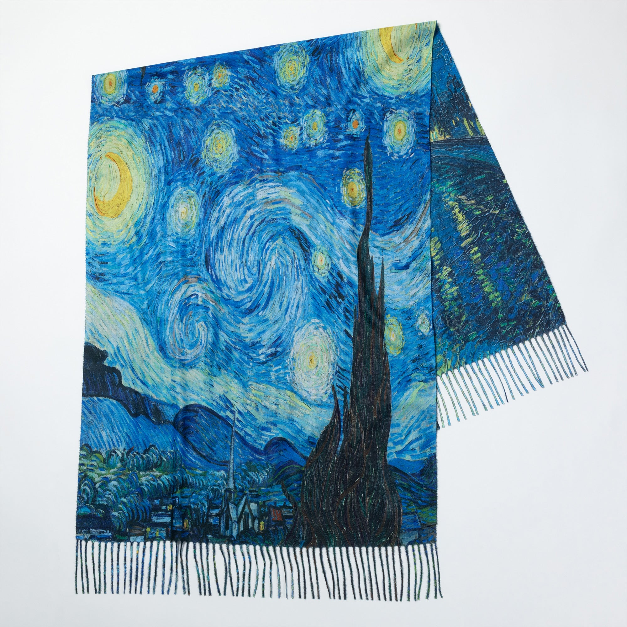 Museum Collection Artistic Double Sided Print Scarf、mySite、camillekostekn