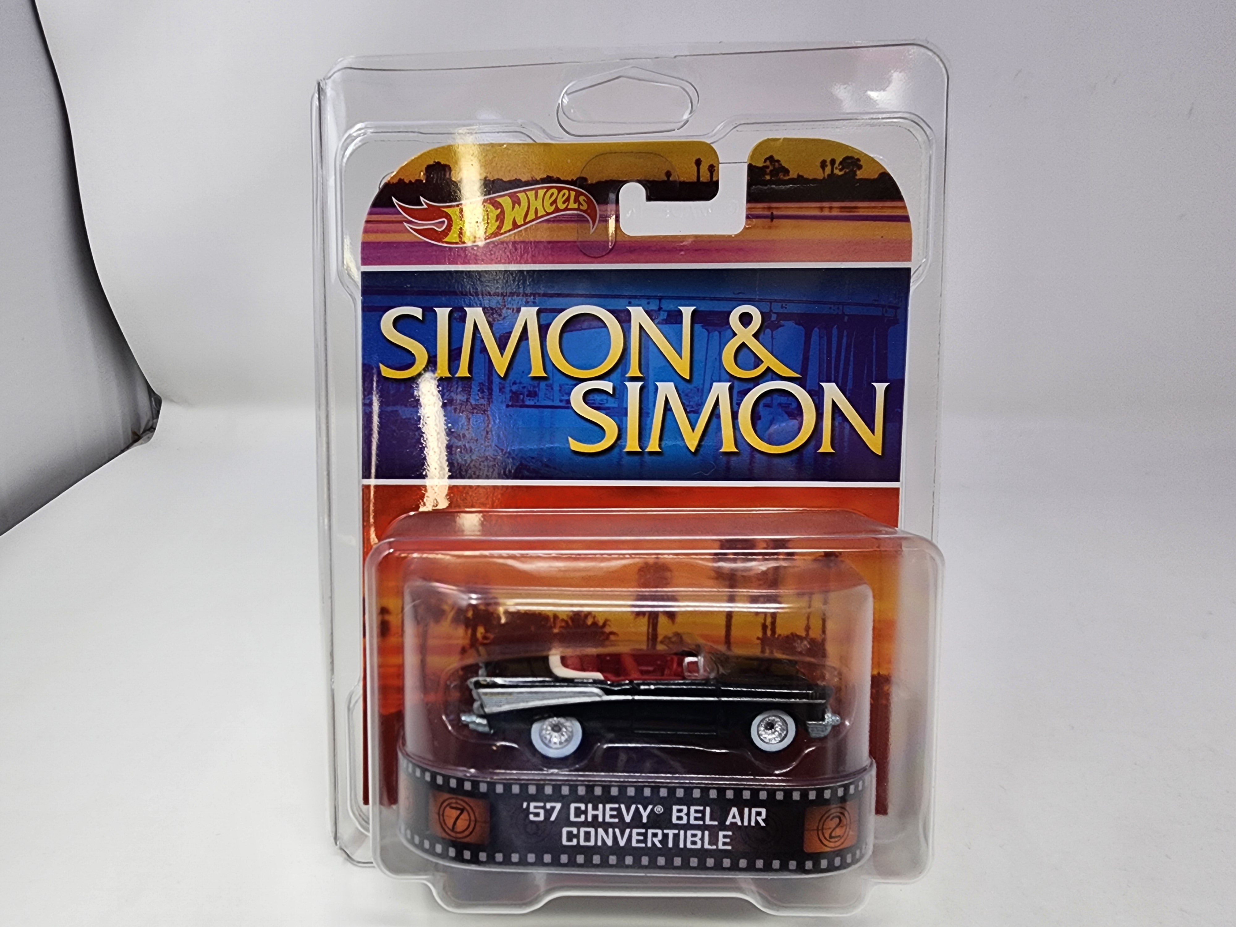 '57 Chevy Bel Air Convertible Simon & Simon * Hot Wheels Retro Entertainment、mySite、hgirdovlk
