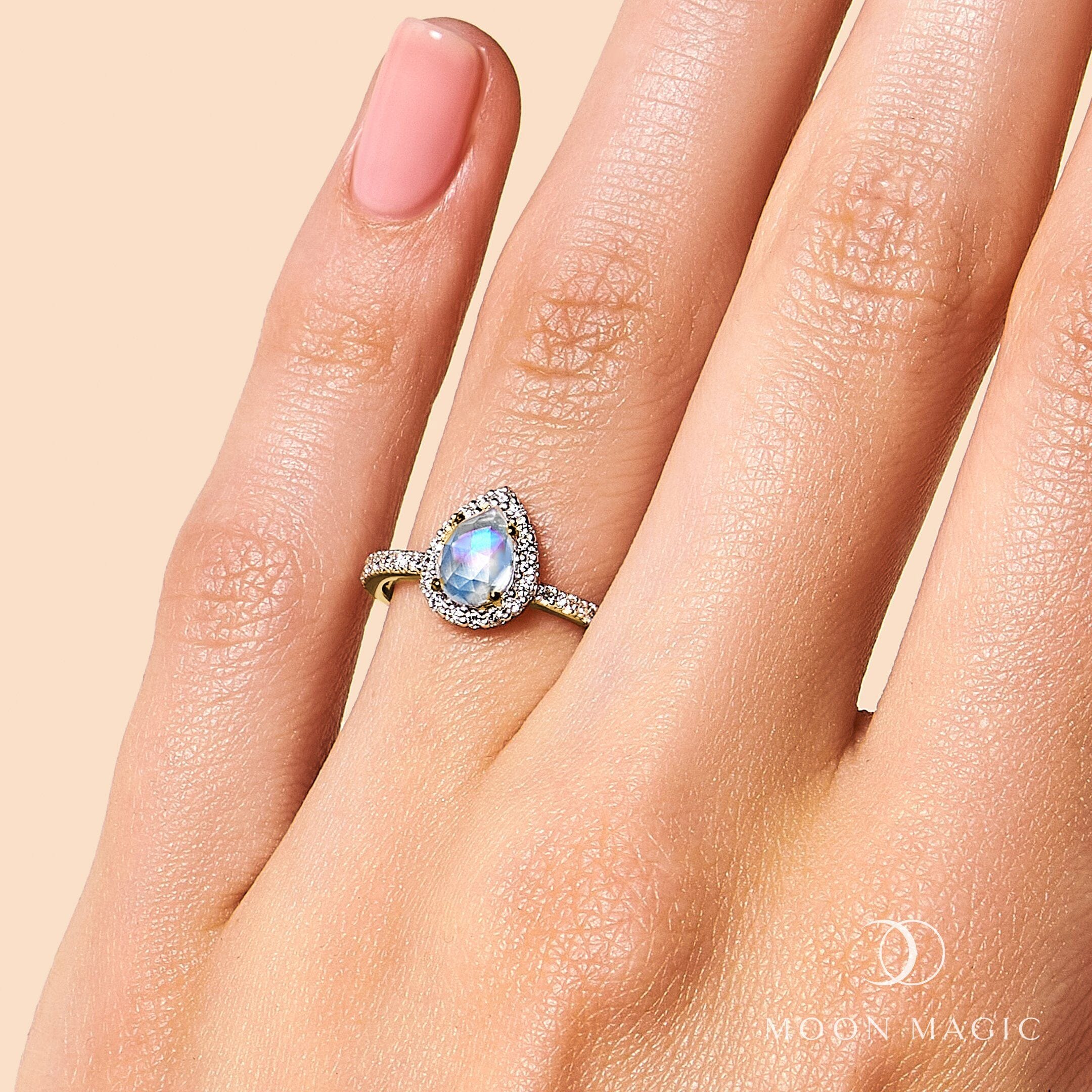 Moonstone Diamond Ring - Tear Of Joy、mySite、hinf8tx79