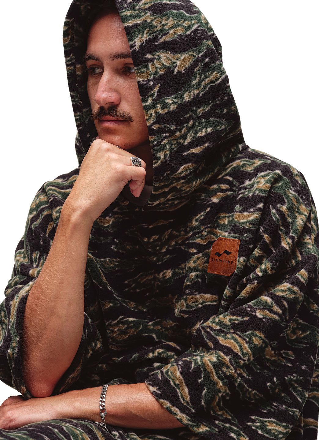 Slowtide Major Everyday Chilling Fleece Poncho、mySite、noshort