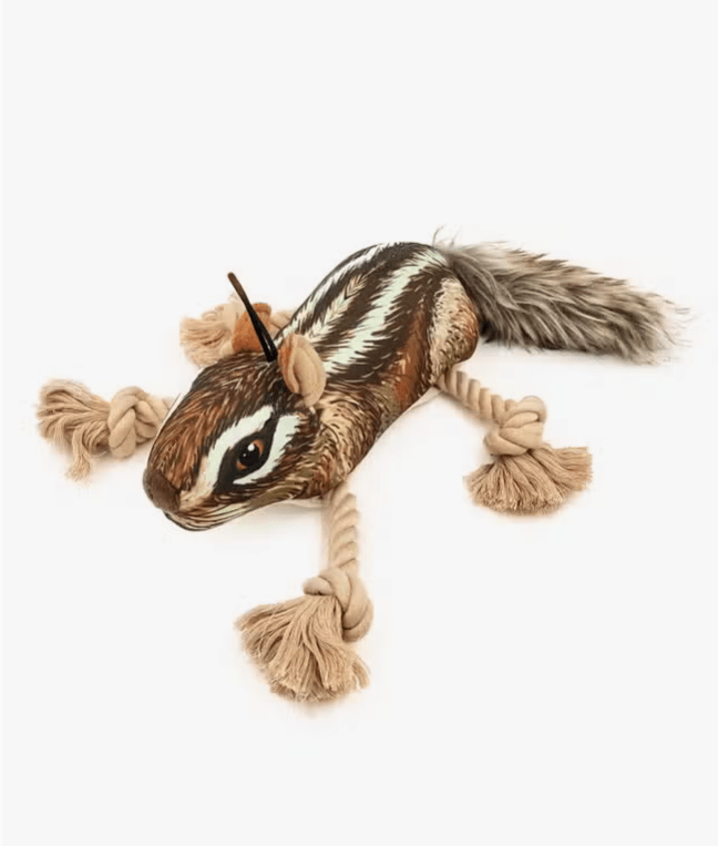 Realistic Chipmunk Dog Toy Moderate Chew-O-Meter Rating Super Cute!、mySite、g9winljtr