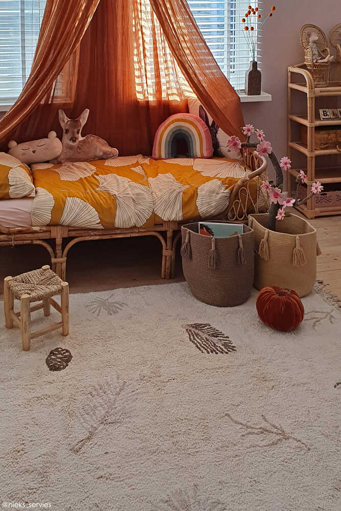 STORAGE BASKET FRINGES WOODY HONEY、mySite、gigharbornorthrealestate