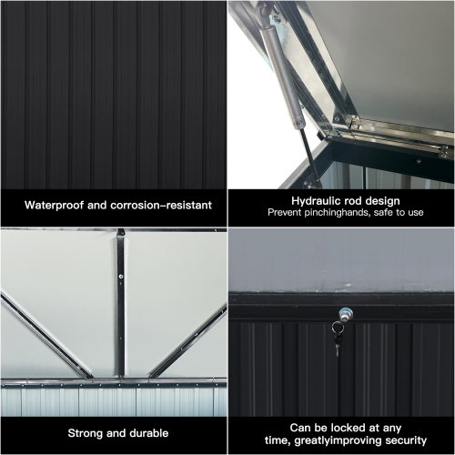 Metal Storage Box Store Large Out Door Use、、eastwooduniform