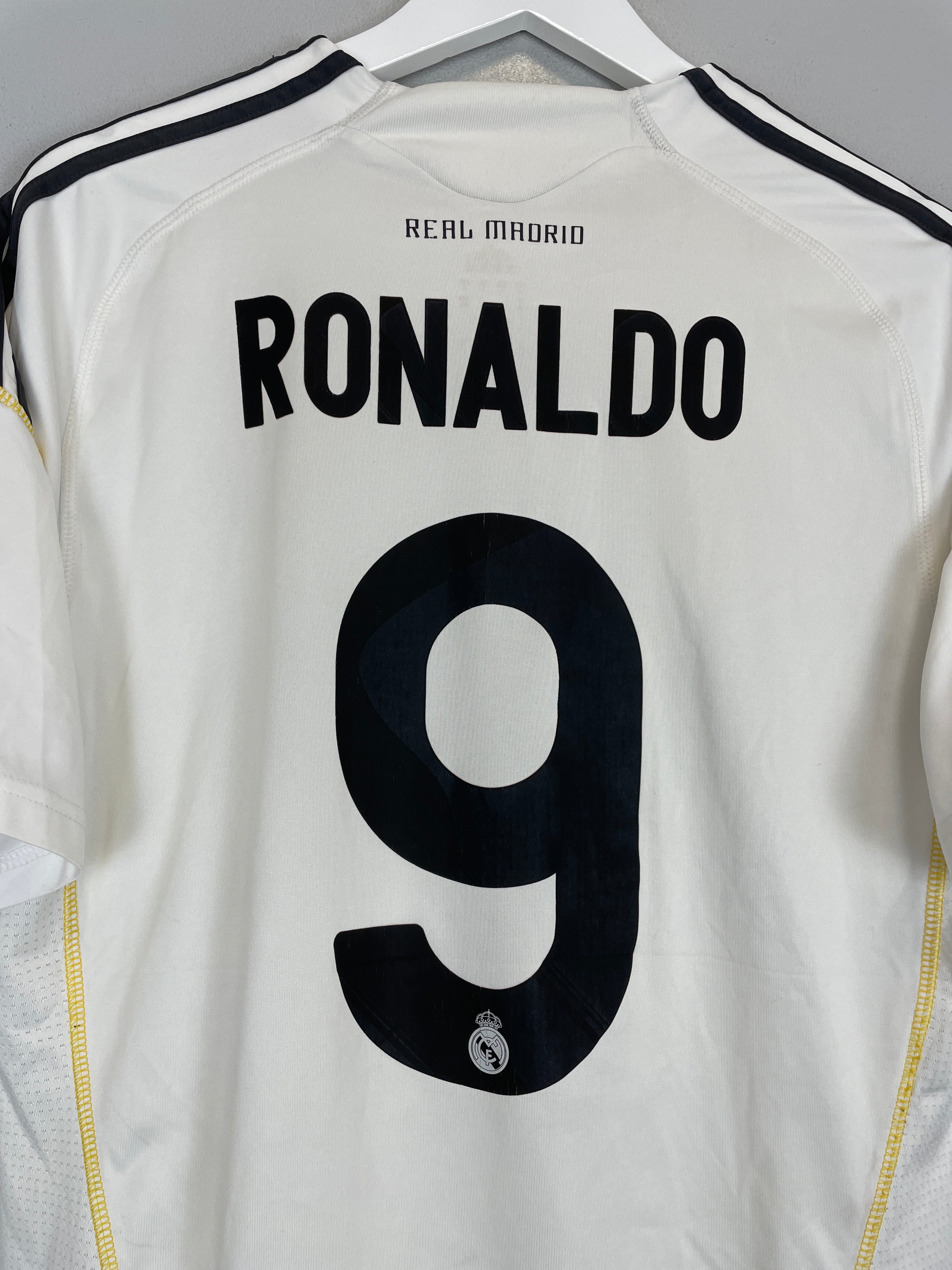2009/10 REAL MADRID RONALDO #9 HOME SHIRT (M) ADIDAS、mySite、sh2009/10 REAL MADRID RONALDO #9 HOME SHIRT (M) ADIDAS、mySite、glenpowelloop_name
