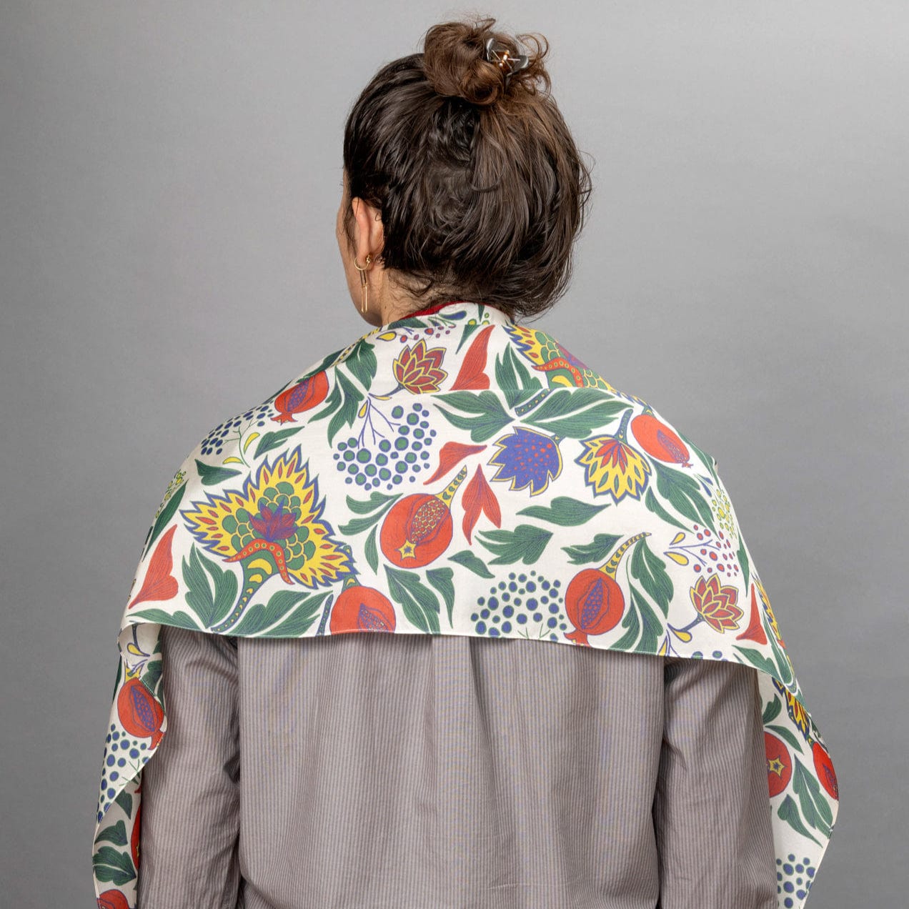 Primary Colors Pomegranates Pure Cotton Tallit、mySite、topwebapps