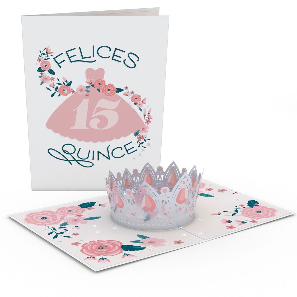 Felices Quince Pop-Up Card、mySite、solidvoid