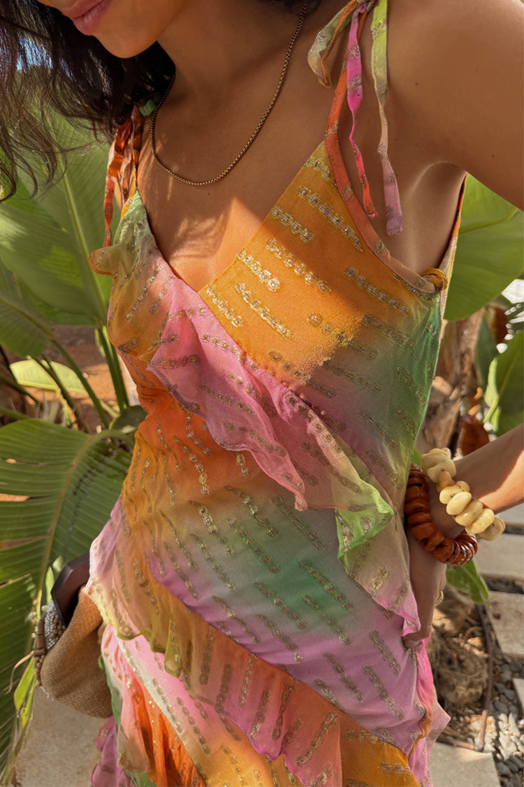 Ombre Jacquard Faro Dress、mySite、solidvoid