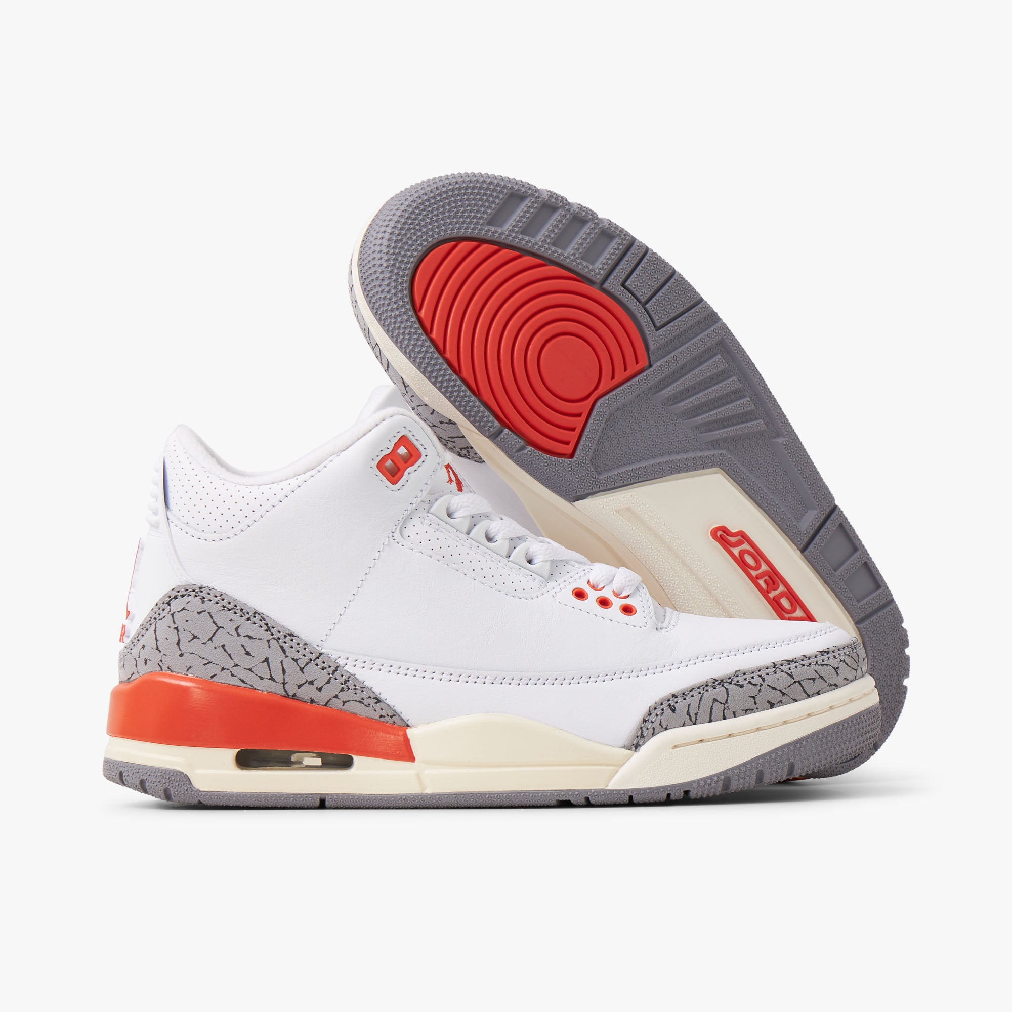  Jordan Women's 3 Retro White / Cosmic Clay - Sail、mySite、merchandisen