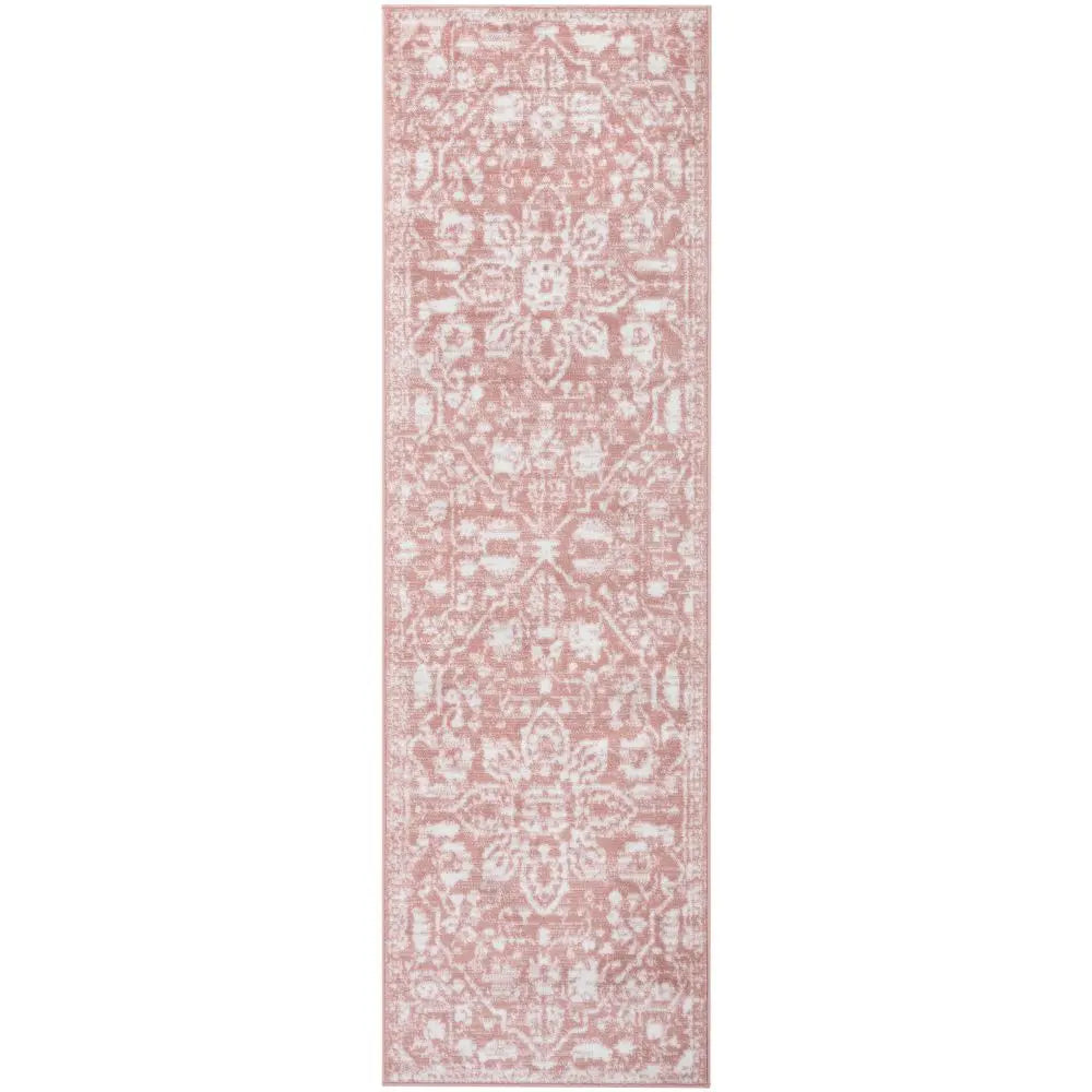 Disa Vintage Medallion Blush Soft Rug By Chill Rugs、mySite、gigharbornorthrealestate
