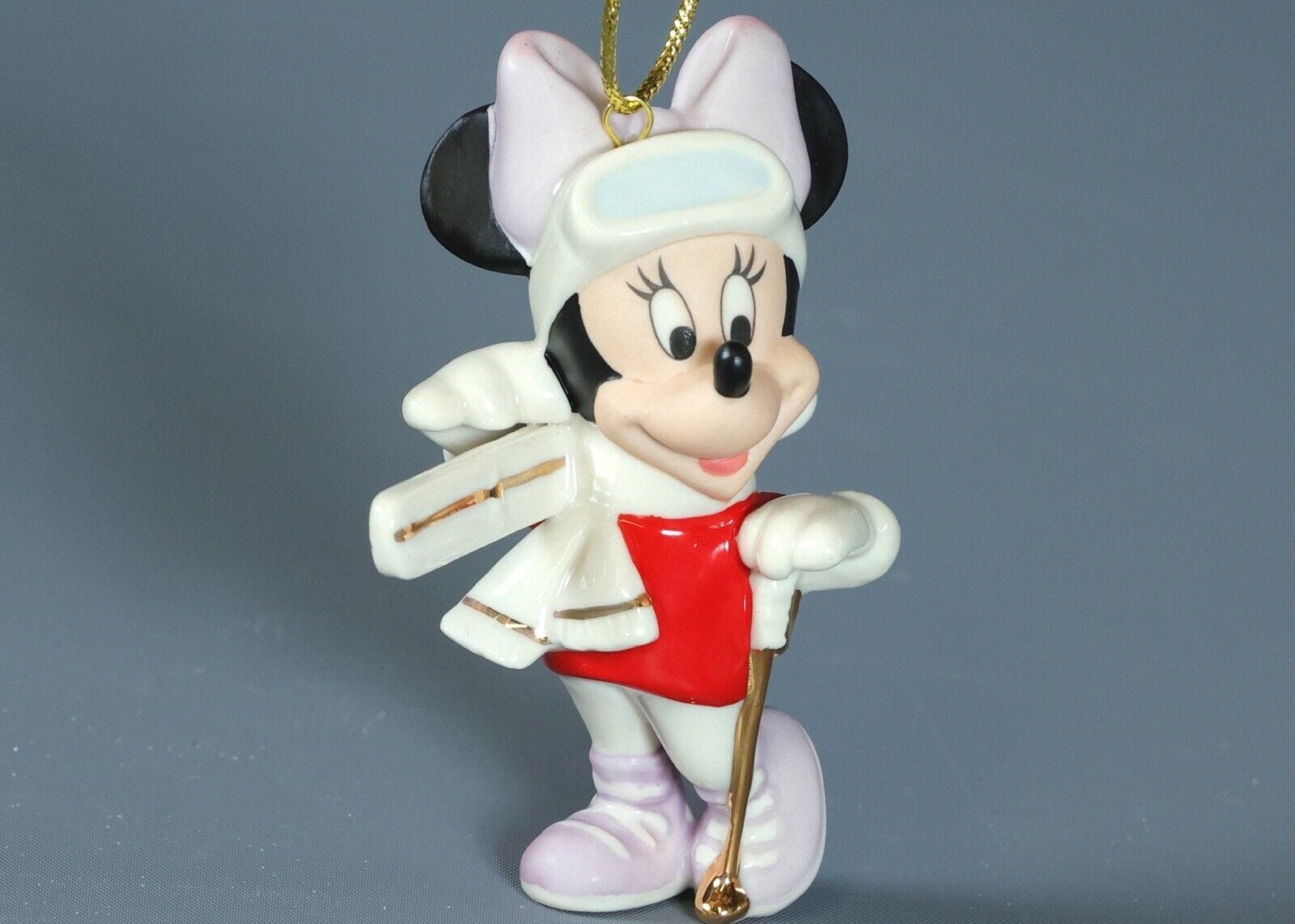 Minnie Mouse Winter Ornaments Gold-plated by Lenox、mySite、g9winljtr