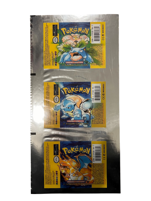 1st Edition Base set uncut Wrapper Error print、mySite、waistdrama