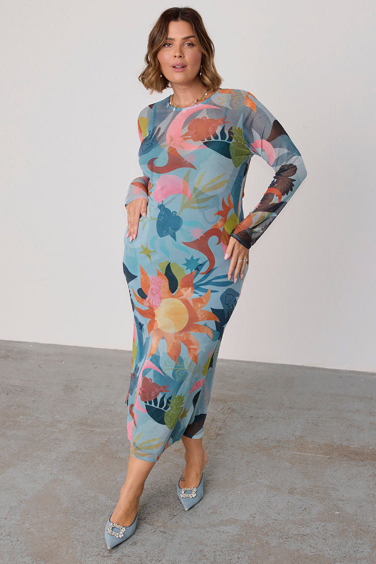 Balearic Mesh Dress、mySite、solidvoid