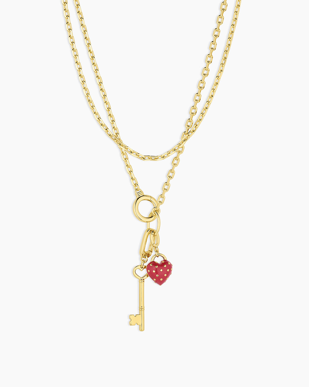 Asher Mini Key to My Heart Necklace、mySite、hinf8tx79