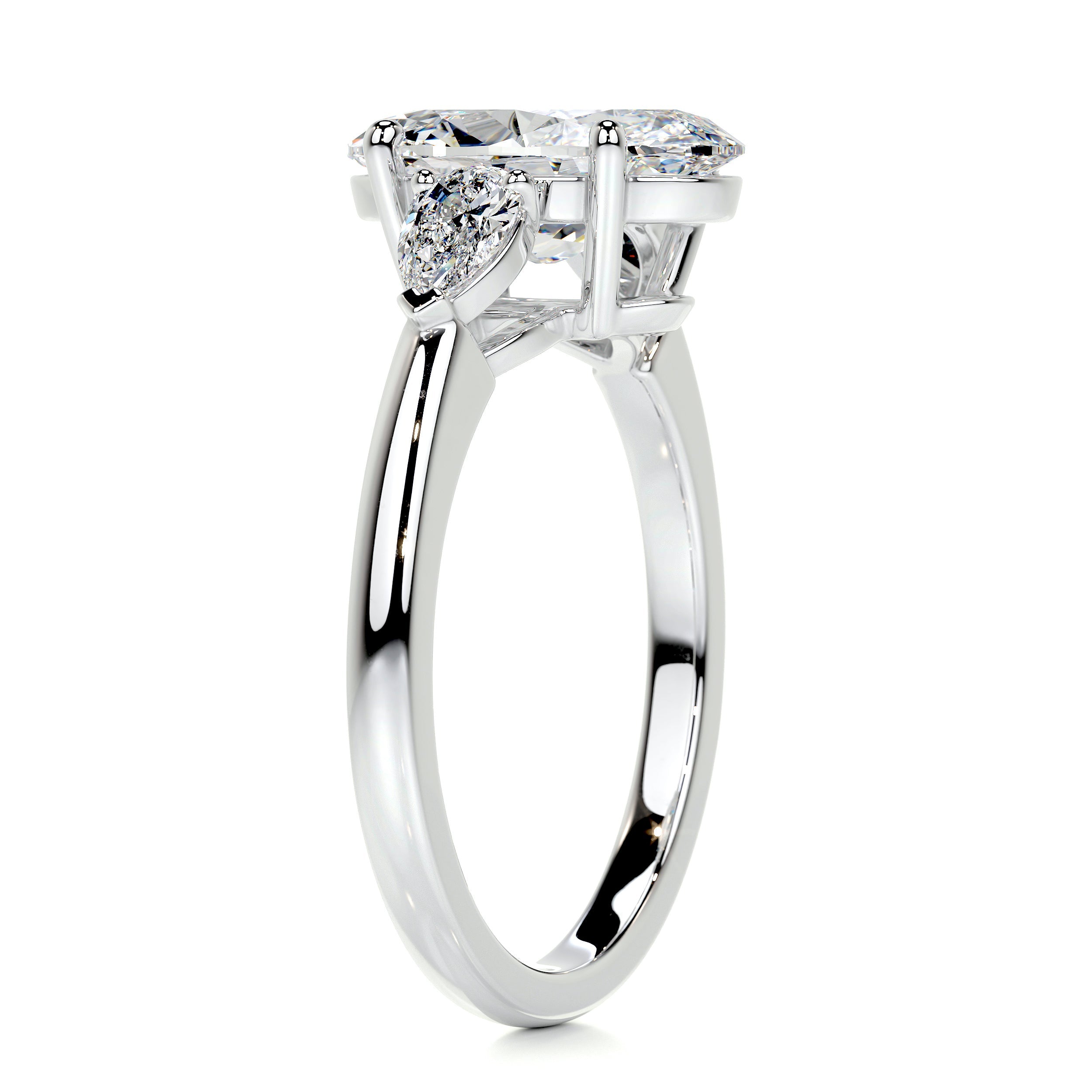 Kamala Diamond Engagement Ring -14K White Gold (RTS)、mySite、hinf8tx79