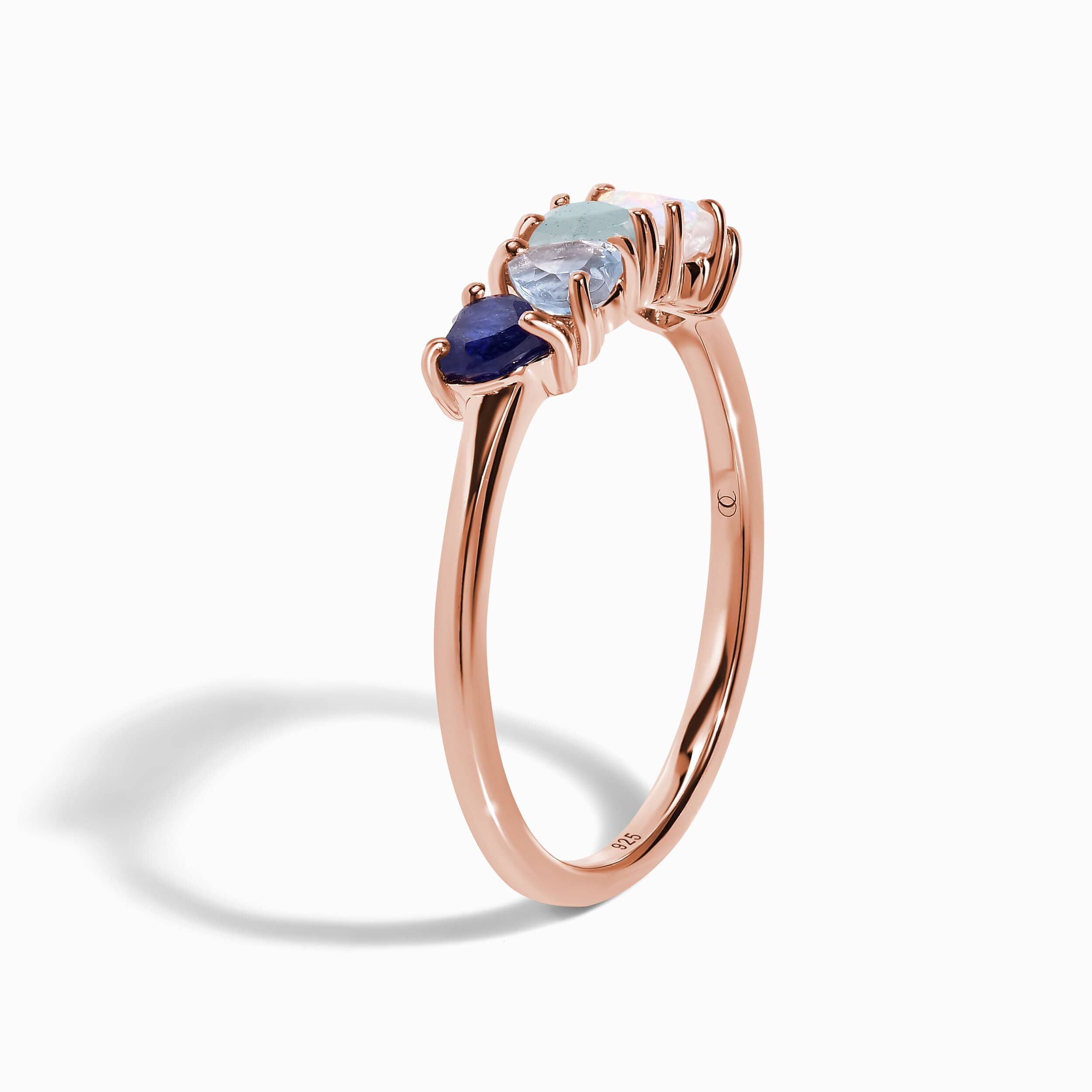 Blue Gradient Multigem Ring - Crush On You、mySite、hinf8tx79