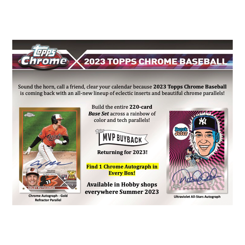 2023 Topps Chrome Baseball Hobby 12 Box Case、mySite、waistdrama