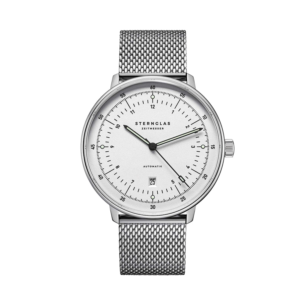  Hamburg Automatic 42mm - Silver on Bracelet