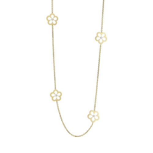 Gumuchian G. Boutique 18k Yellow Gold Diamond Daisy Necklace、mySite、hinf8tx79