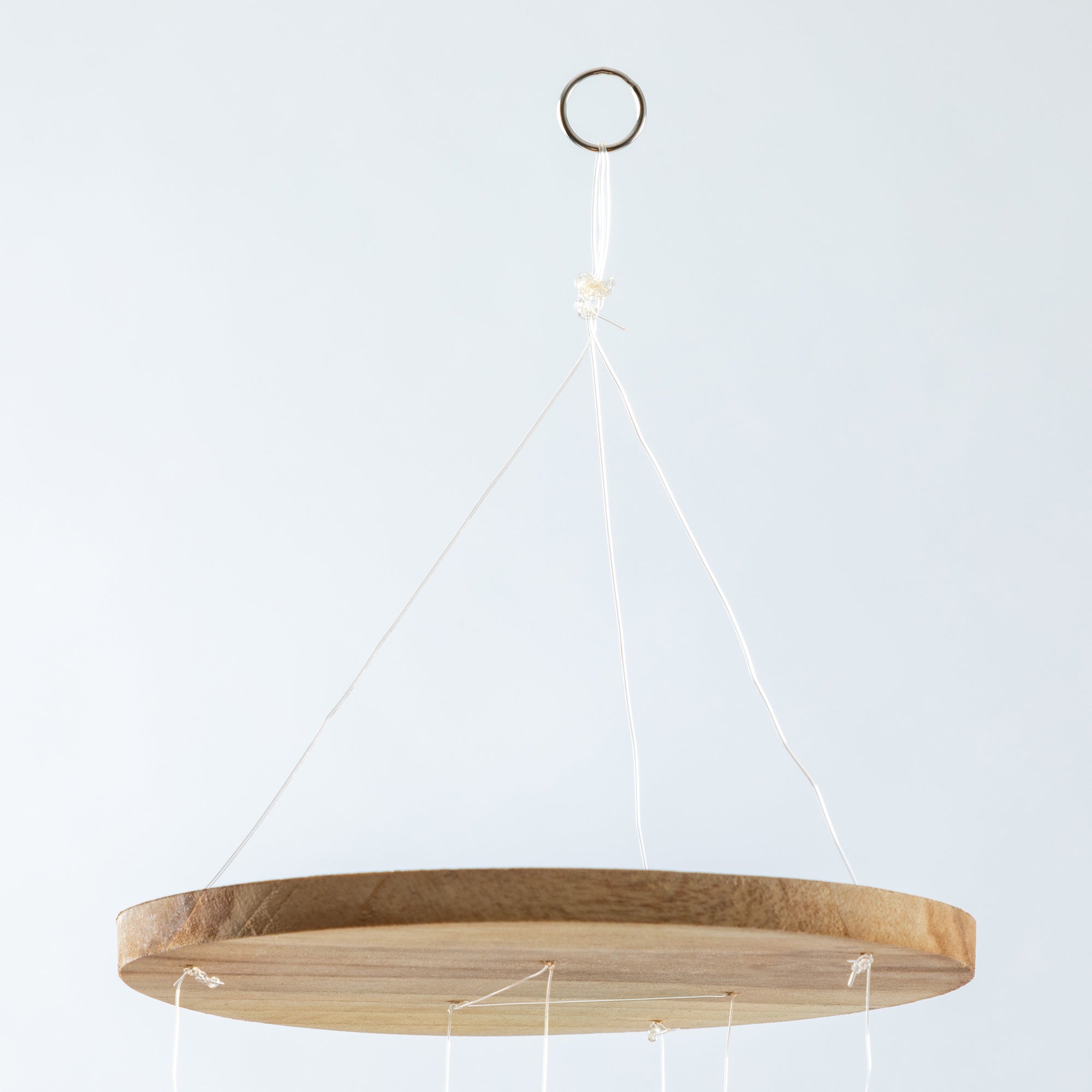 Aqua Blue Capiz Wind Chime、mySite、camillekostekn