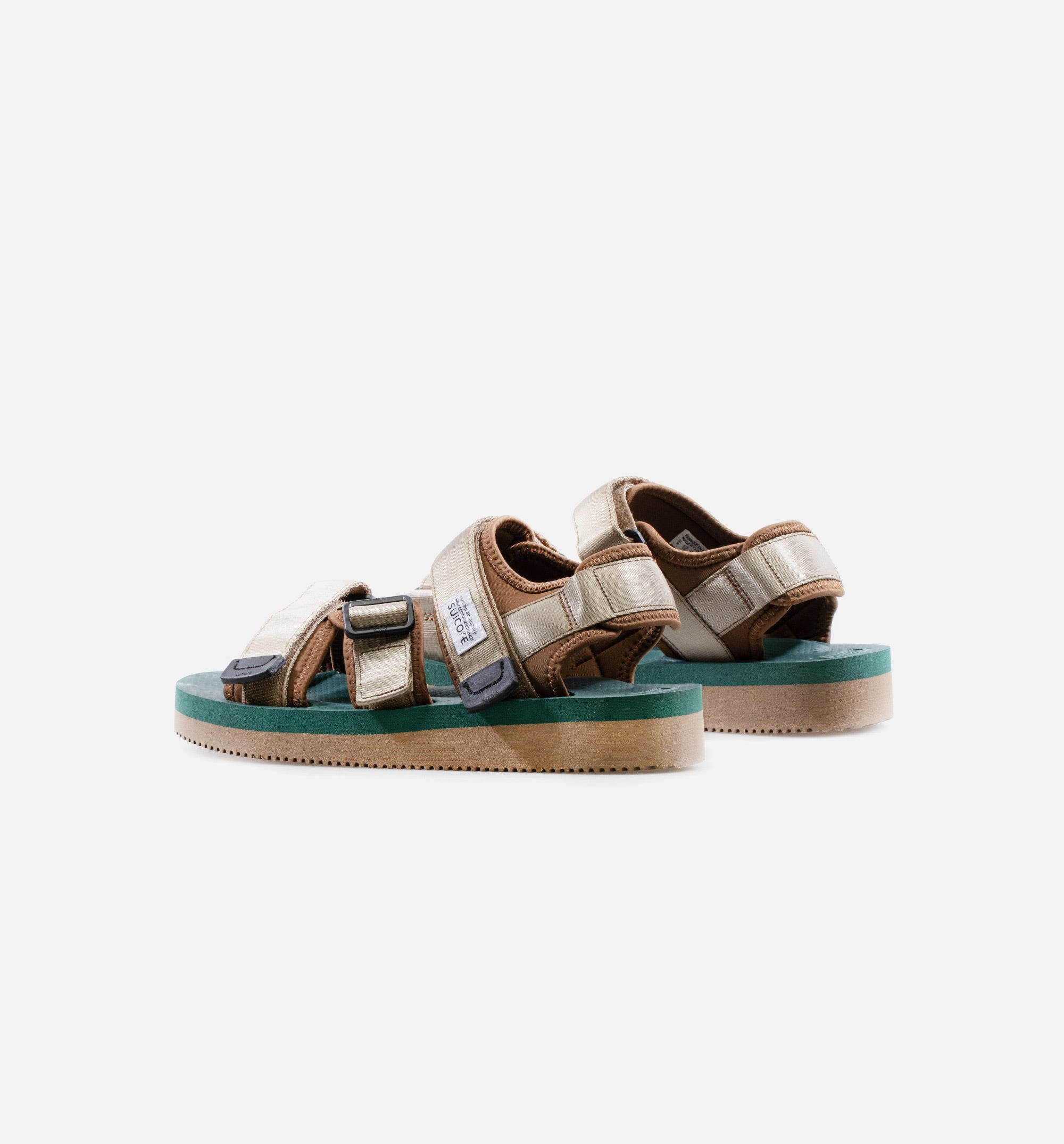 Kisee-V Mens Sandals - Green/Tan、mySite、dreamappss