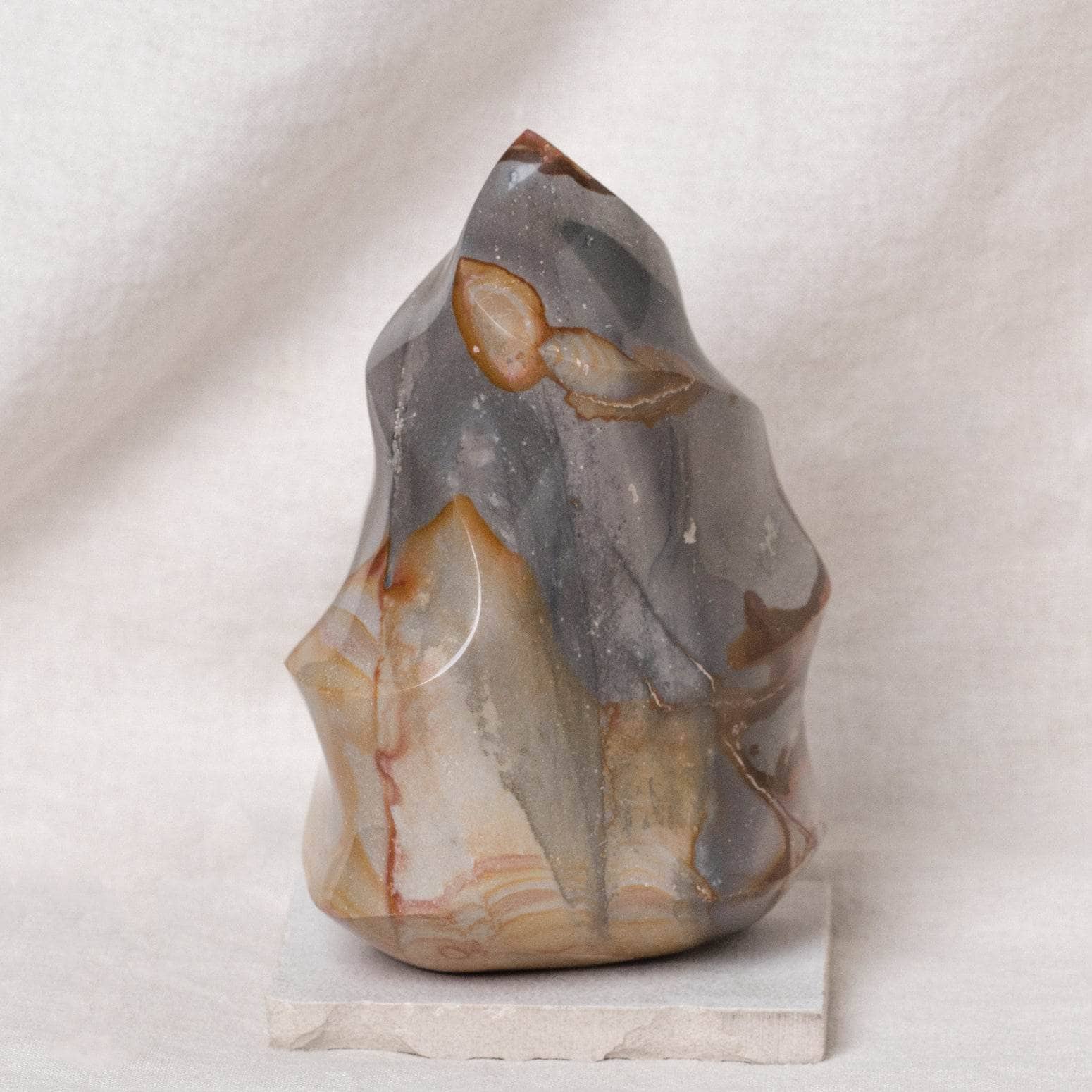 Polychrome (Desert Magic) Jasper Freeform Flame Crystals、mySite、hinf8tx79