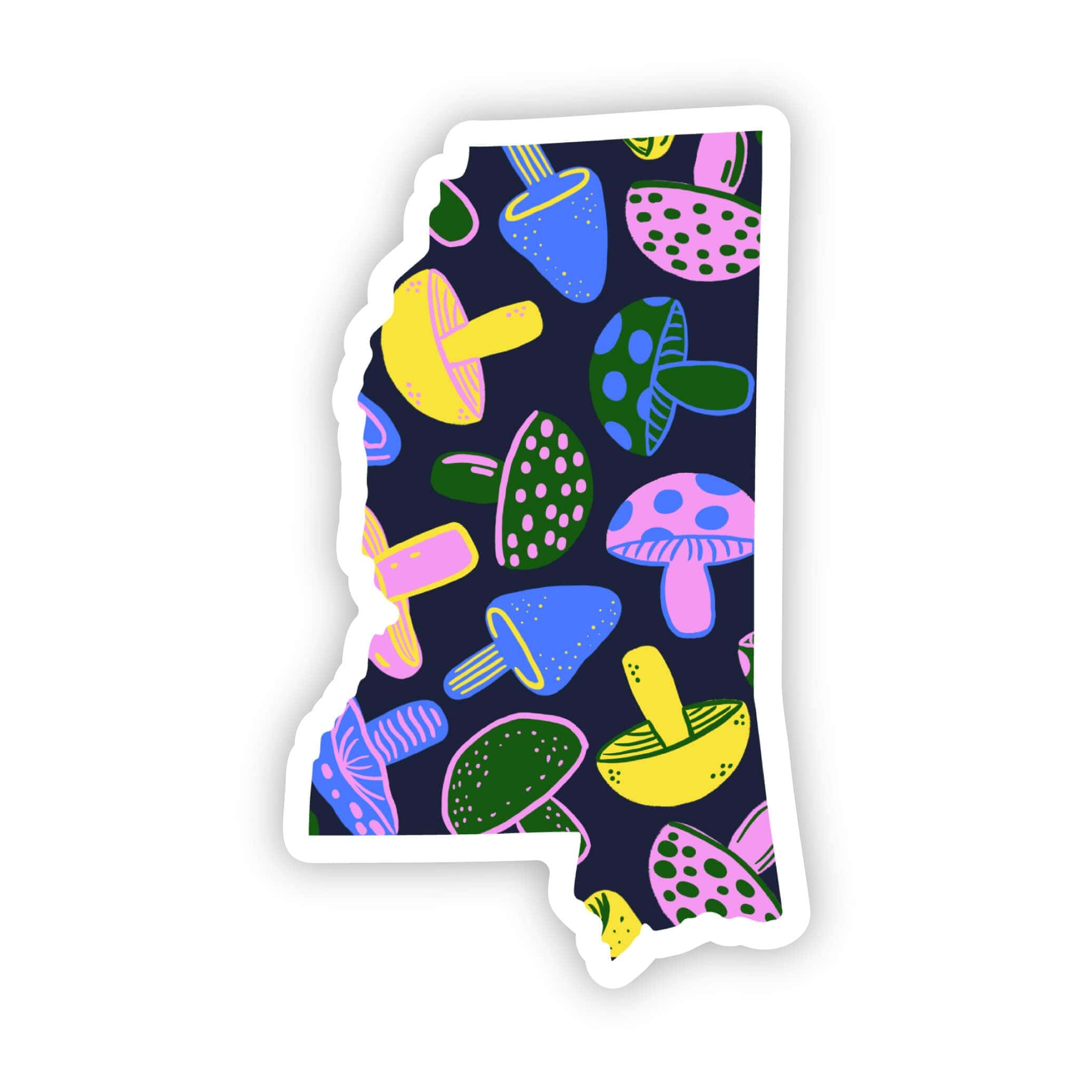  Mississippi Sticker - Mushroom、mySite、elrpsem3k