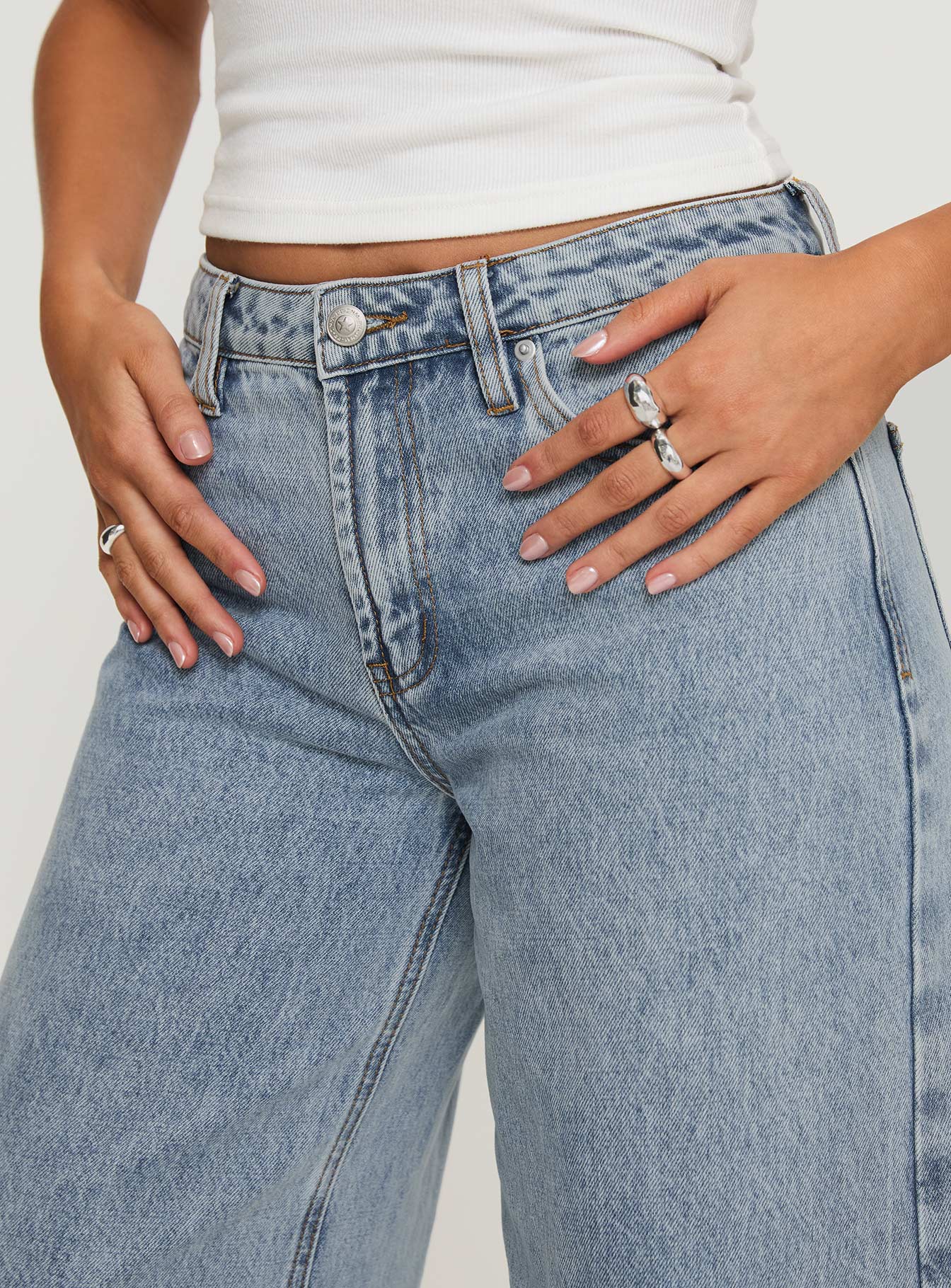 Toby Low Ultra Baggy Jean Light Wash、mySite、solidvoid