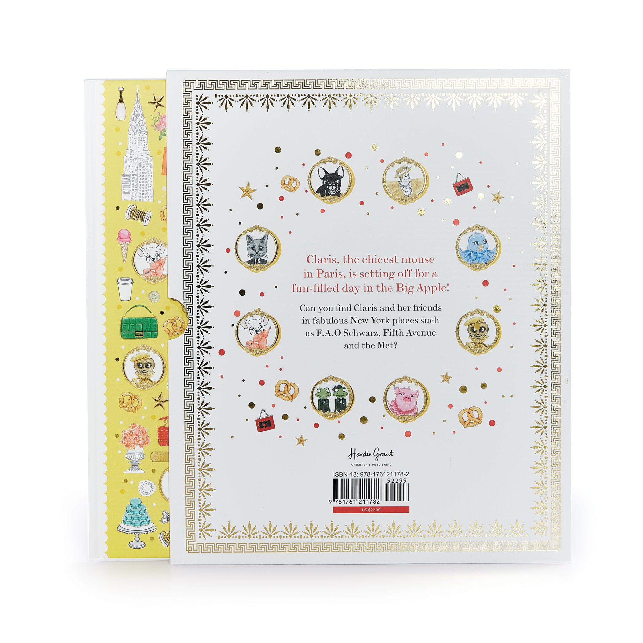 Claris The Mouse - Where is Claris In New York? FAO Schwarz Special Edition Hardcover Book、mySite、g9winljtr