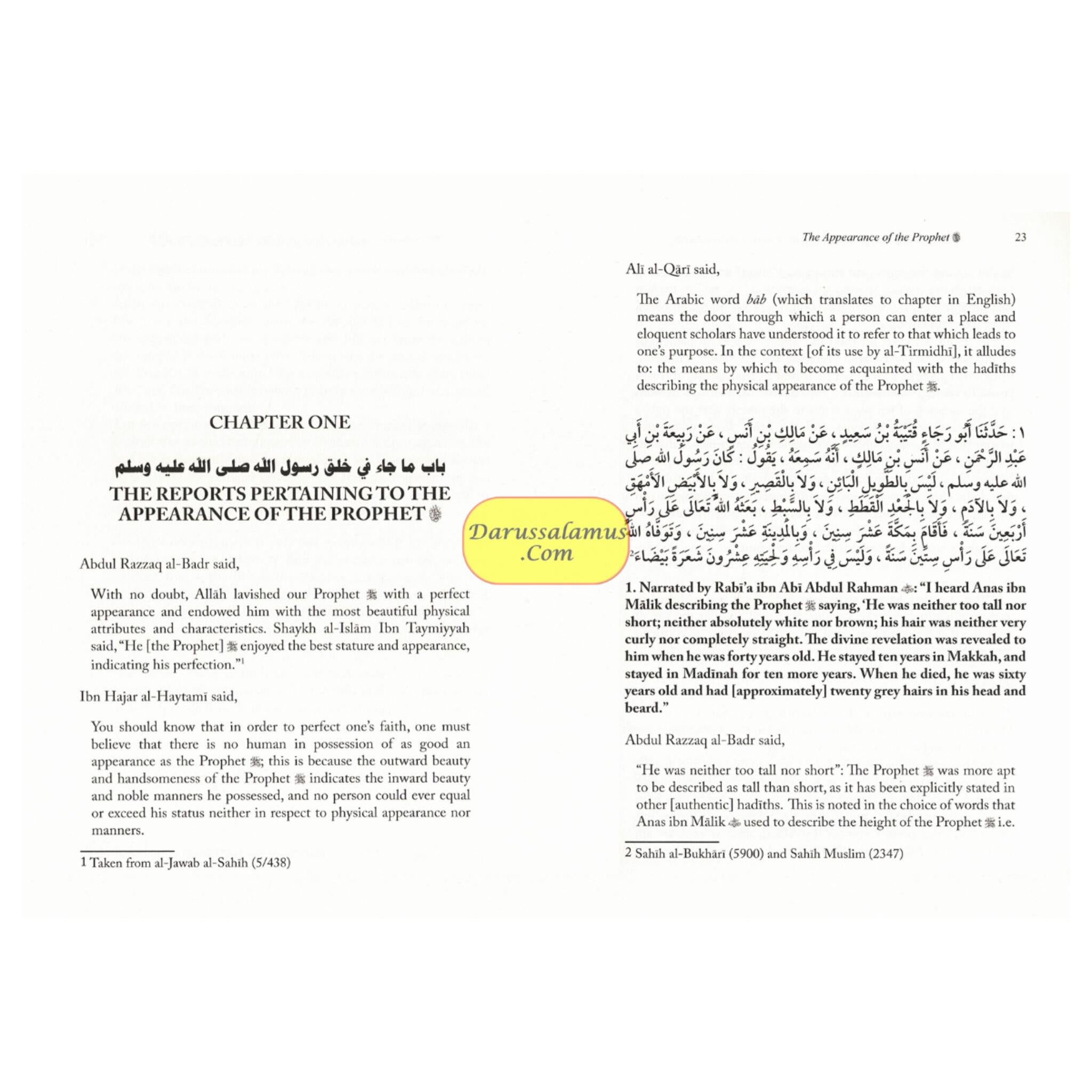 A Commentary on the Depiction of Prophet Muhammad By Imam al-Tirmidhi、mySite、topwebapps