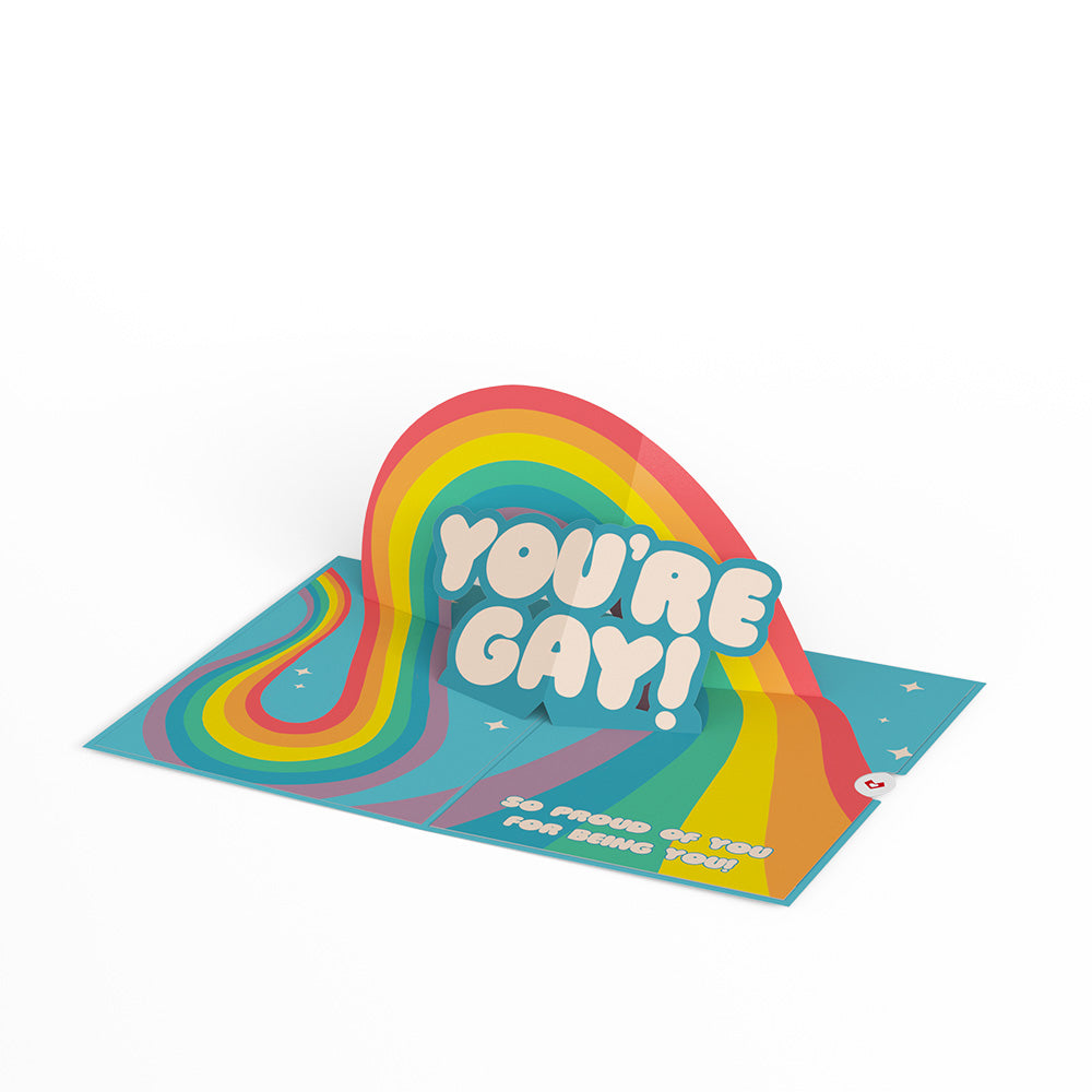 Hooray, You're Gay! Pop-Up Card、mySite、solidvoid
