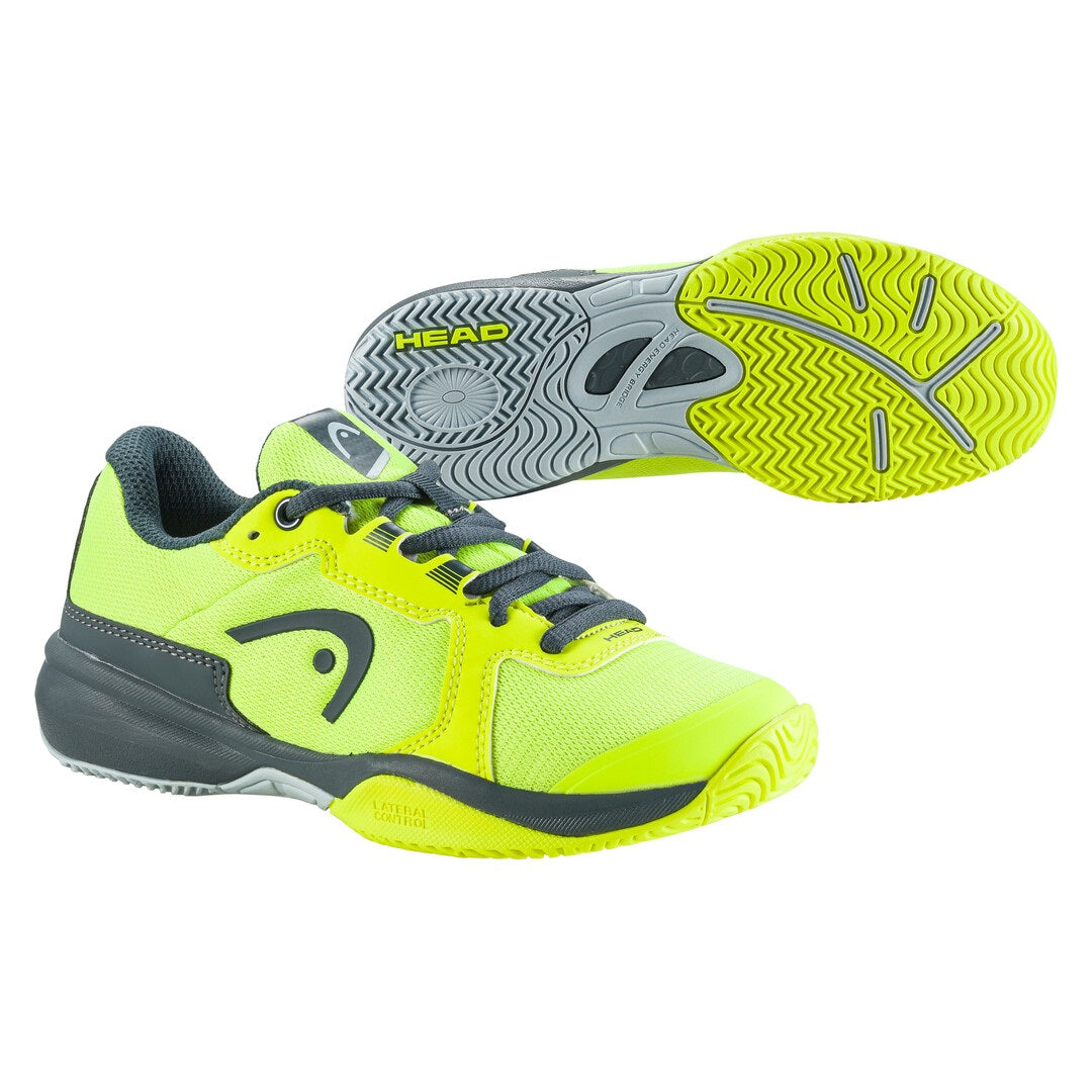 Head Sprint 3.5 Junior Tennis Shoe (Yellow/Green)