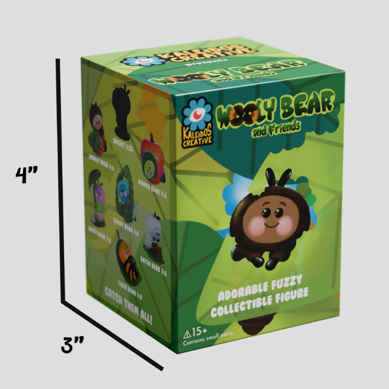  Kaleidos Creative Wooly Bear and Friends Vinyl Blind Box、mySite、greenlandpopulation