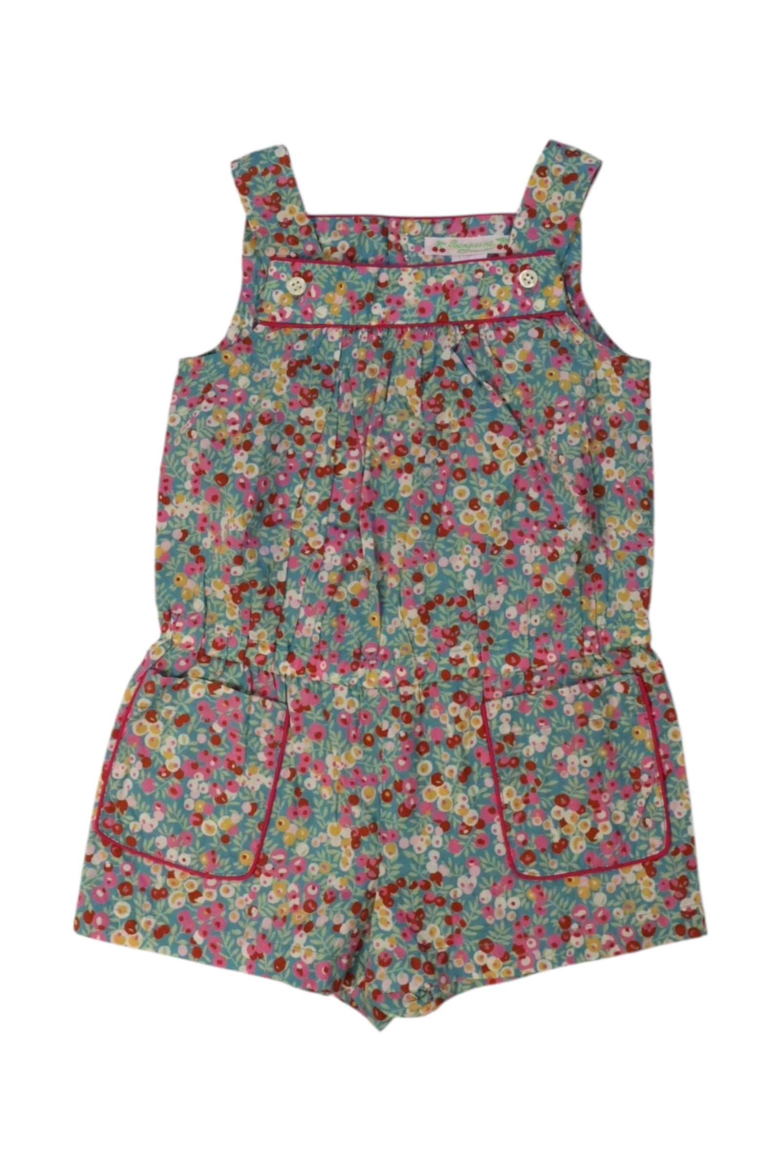 Bonpoint Floral Sleeveless Romper 4T、mySite、g9winljtr