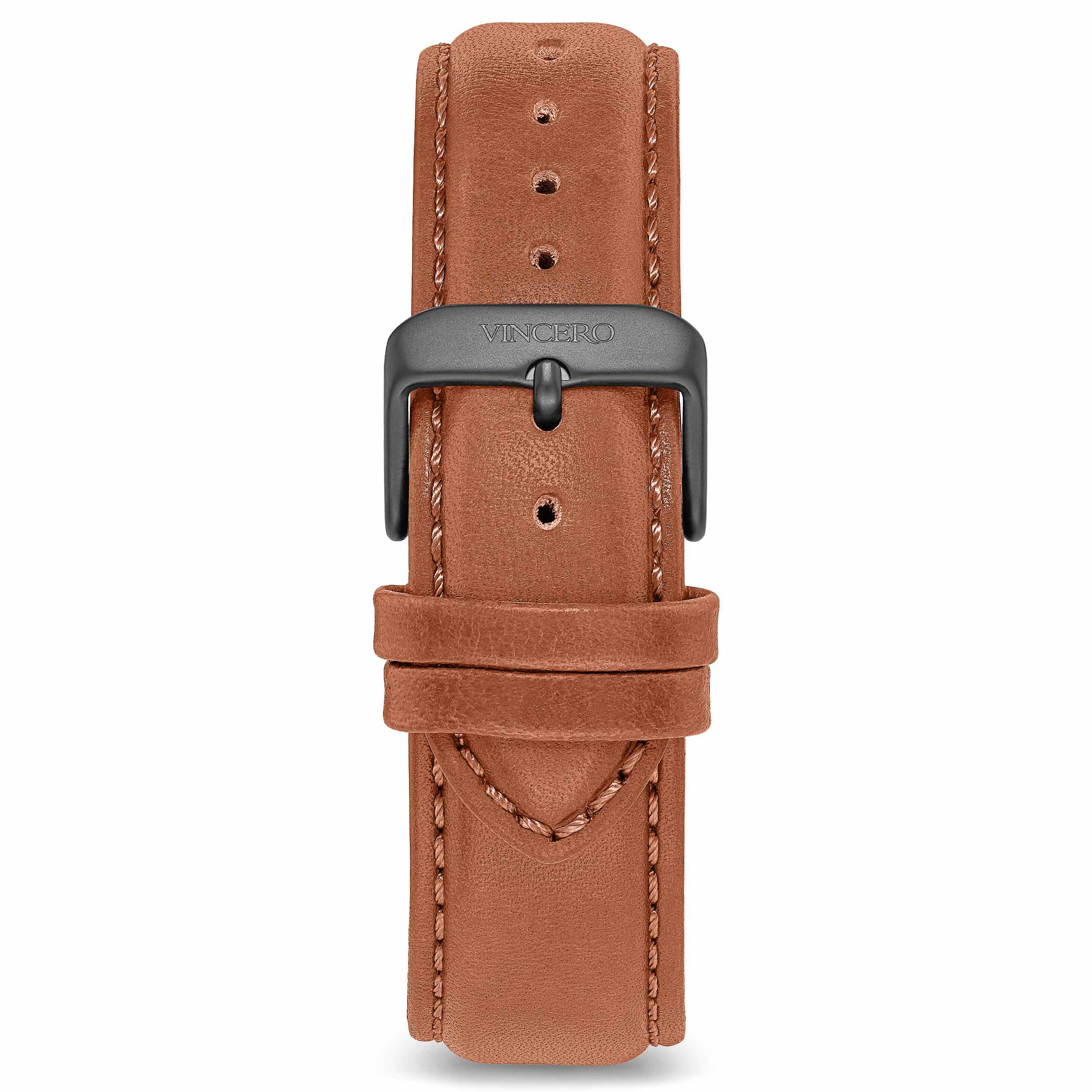  Classic Leather - Camel 22mm