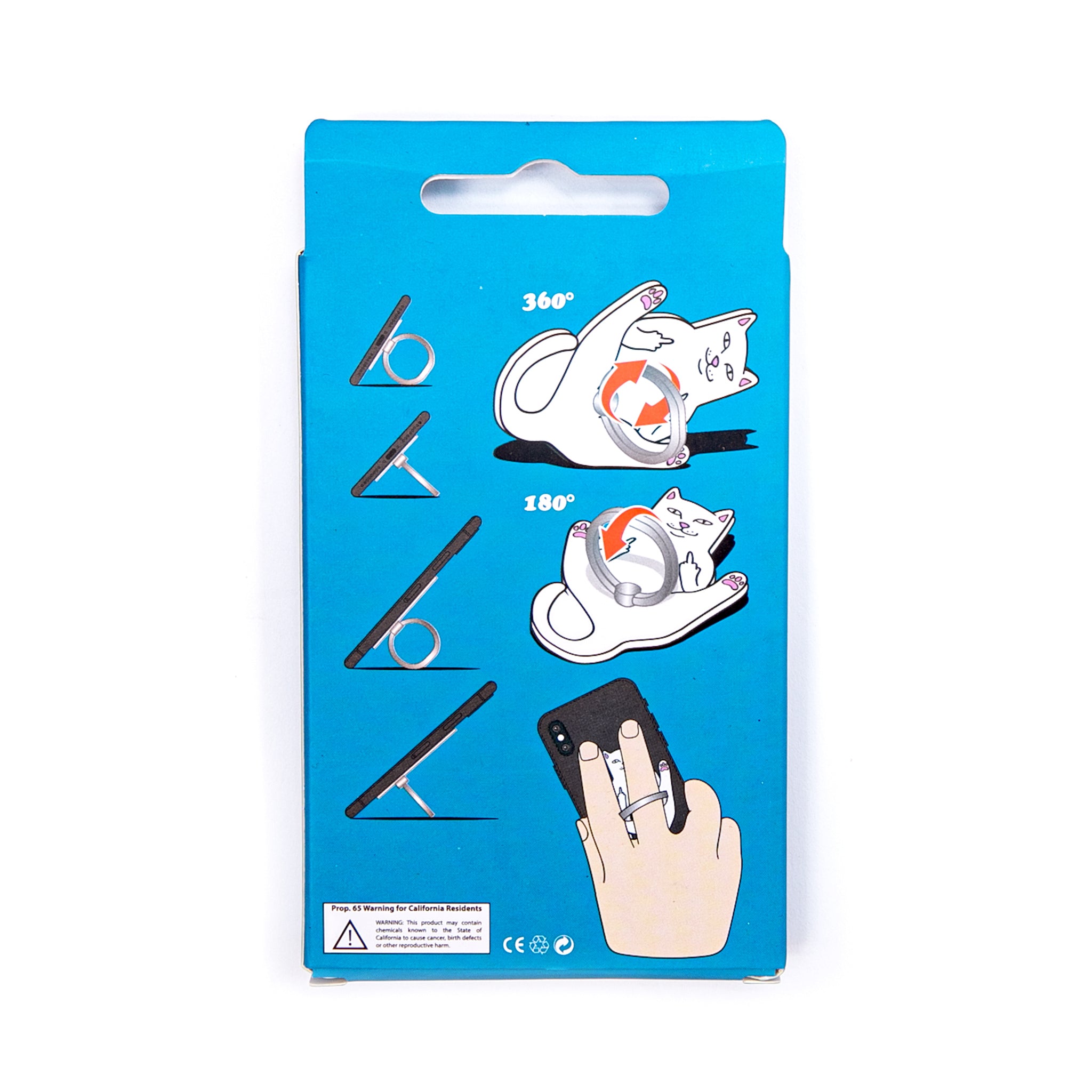  Lord Nermal Phone D-Ring (White)、mySite、merchandisen