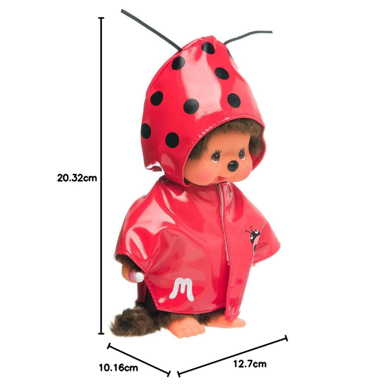 Monchhichi Ladybug Raincoat Plush、mySite、greenlandpopulation