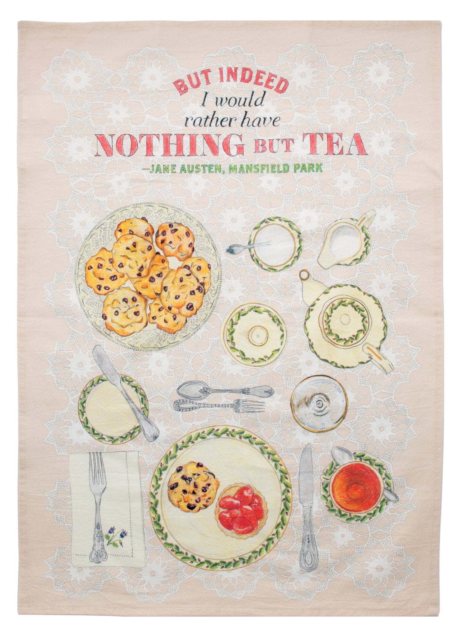  Jane Austen Tea Towel、mySite、elrpsem3k
