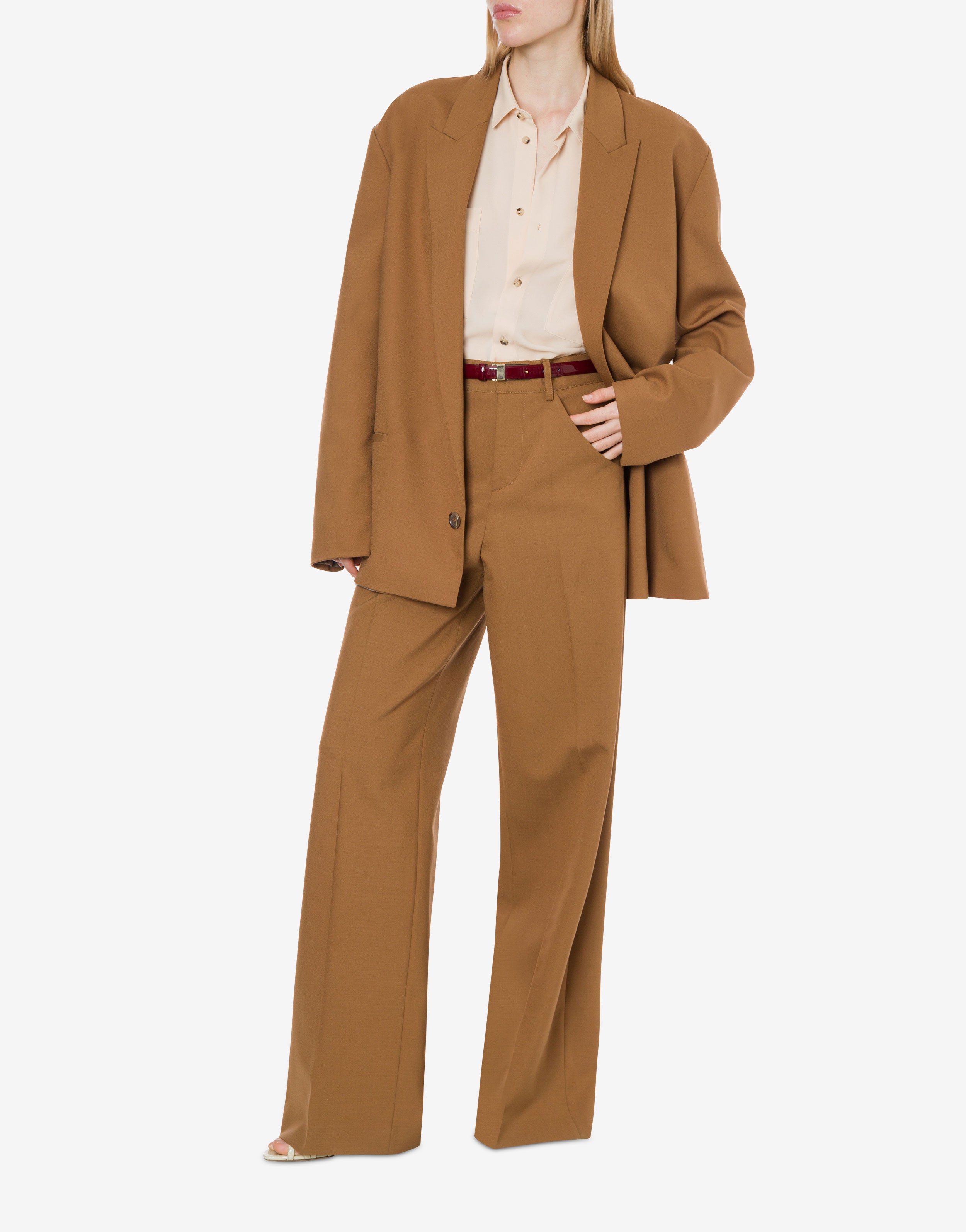 Giacca oversize in tropical wool、mySite、aoinhome