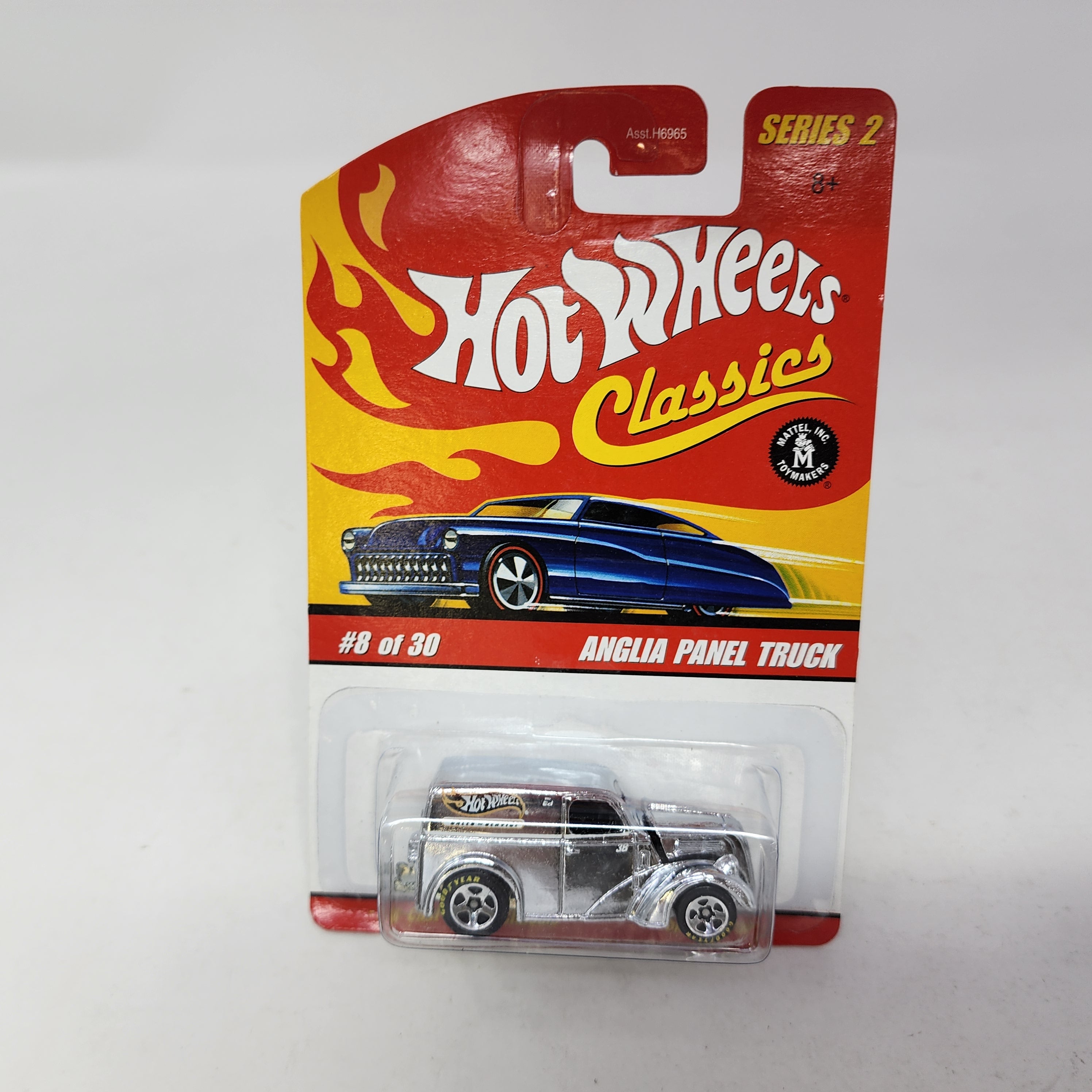 Anglia Panel Truck #8 * Chrome * Hot Wheels Classics Series、mySite、hgirdovlk