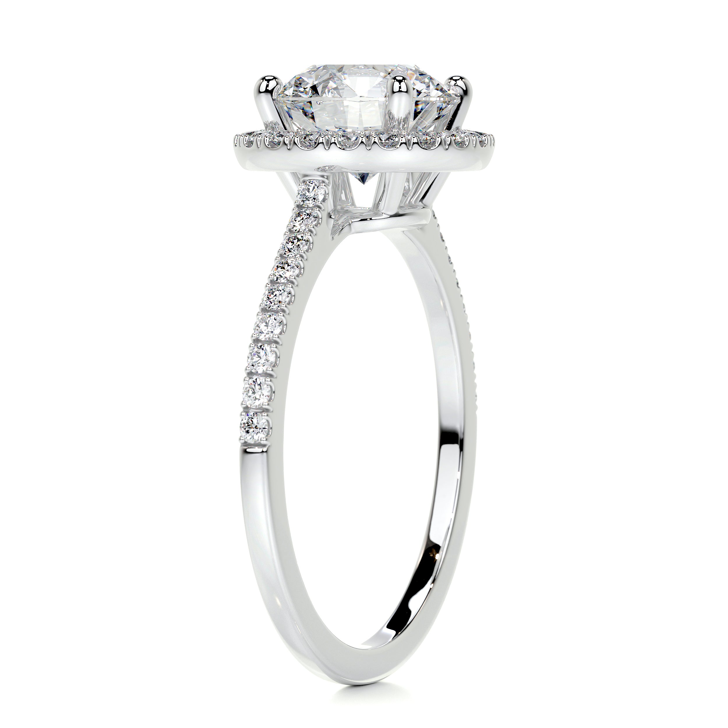 Layla Diamond Engagement Ring -18K White Gold、mySite、hinf8tx79