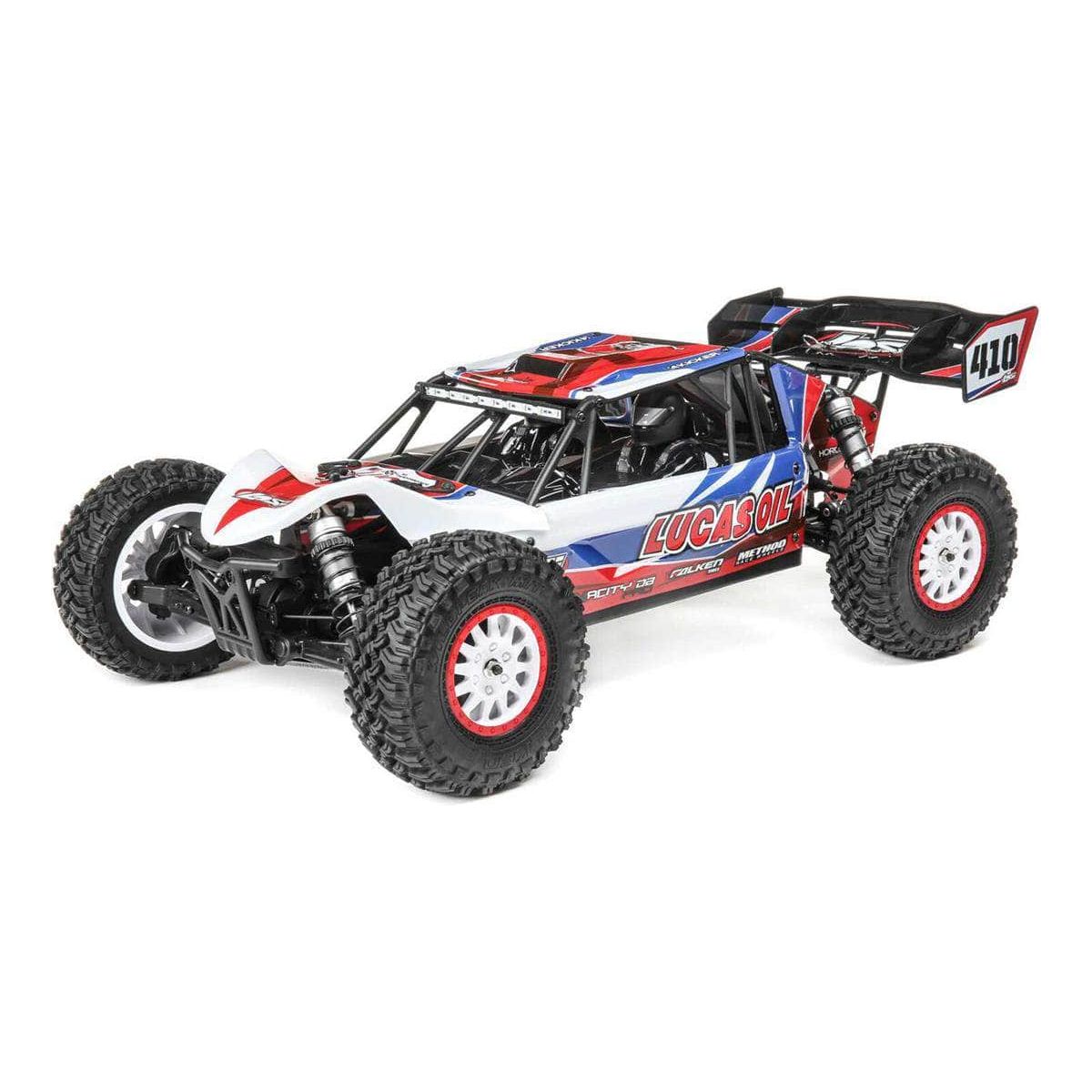  LOS03027V2, Losi TENACITY DB Pro 1/10 RTR 4WD Brushless Desert Buggy (Fox Racing) w/DX3 Radio, Smart ESC & AVC、mySite、merchandisen