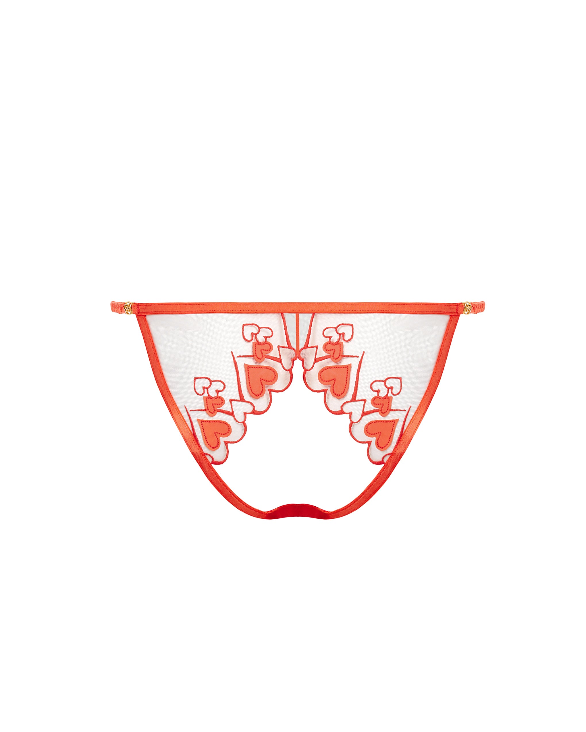 Harlow Open Brief Hot Coral/Sheer、mySite、bengalsvssteelers