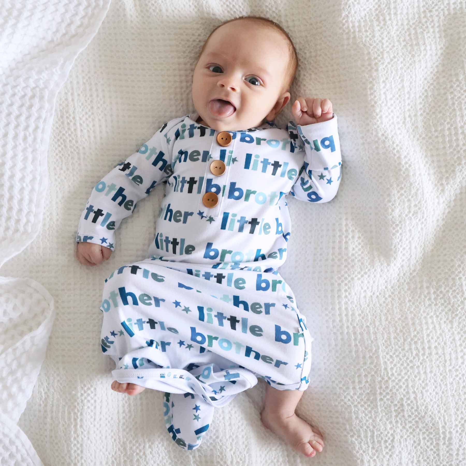  Newborn Baby Knot Gown & Hat Set | Little Sibling、mySite、layawaytickets