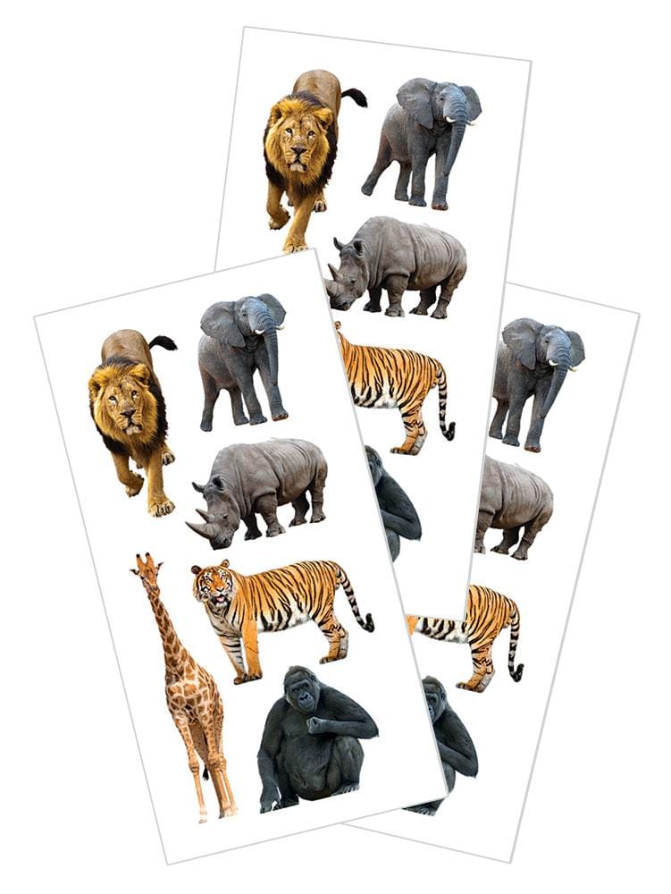  Decorative Stickers - Zoo Animals、mySite、ghnorth