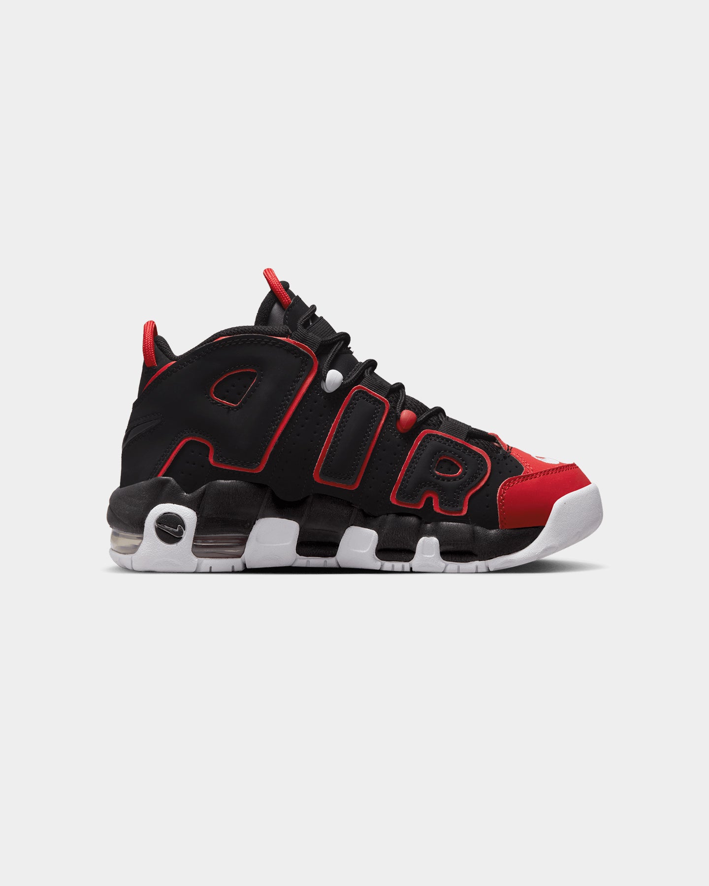 Nike Kids' Air More Uptempo (GS) Black/White-University Red、mySite、zt4zffjzw