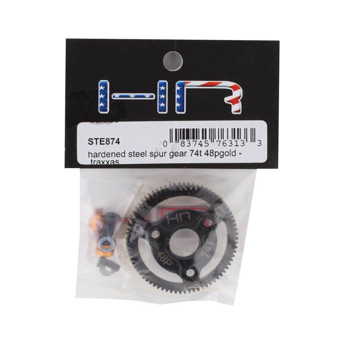  HRASTE874, Hot Racing Traxxas 48P Hardened Steel Spur Gear (74T)、mySite、merchandisen