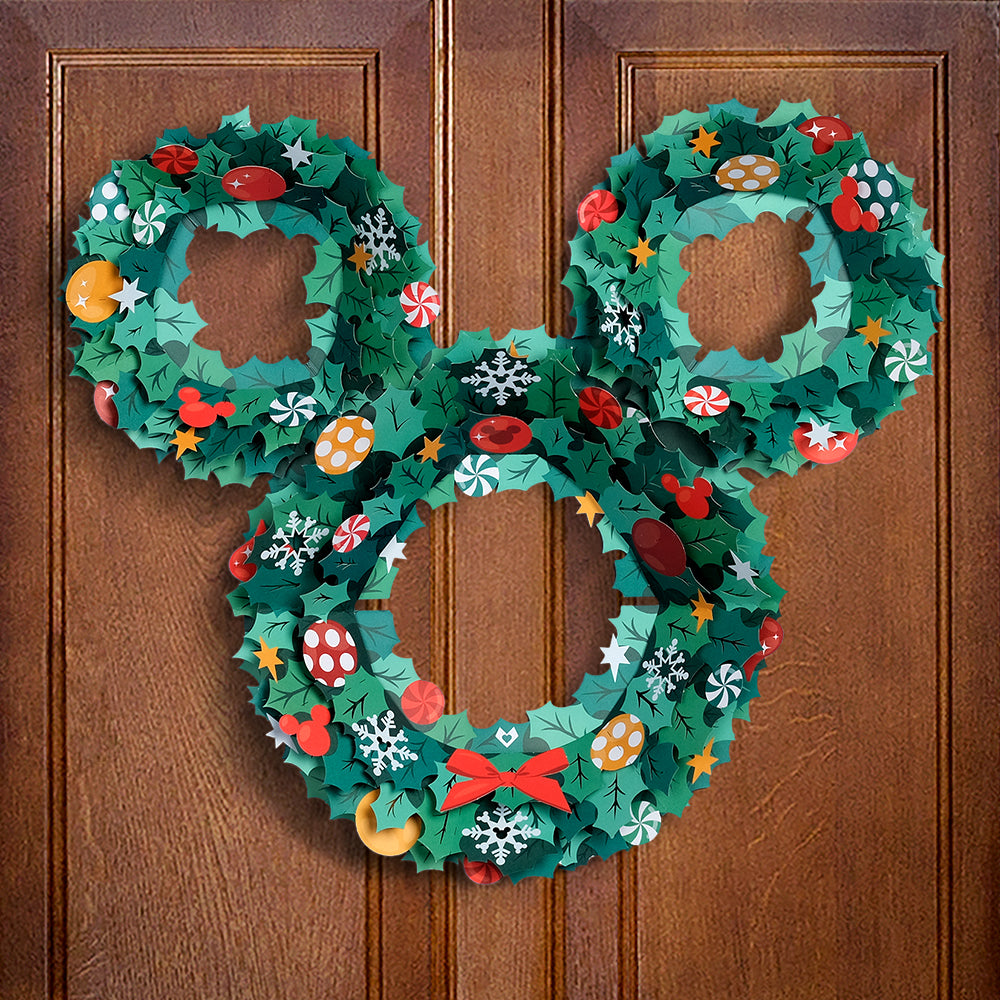 Disney's Mickey Mouse Holiday Wreath、mySite、solidvoid