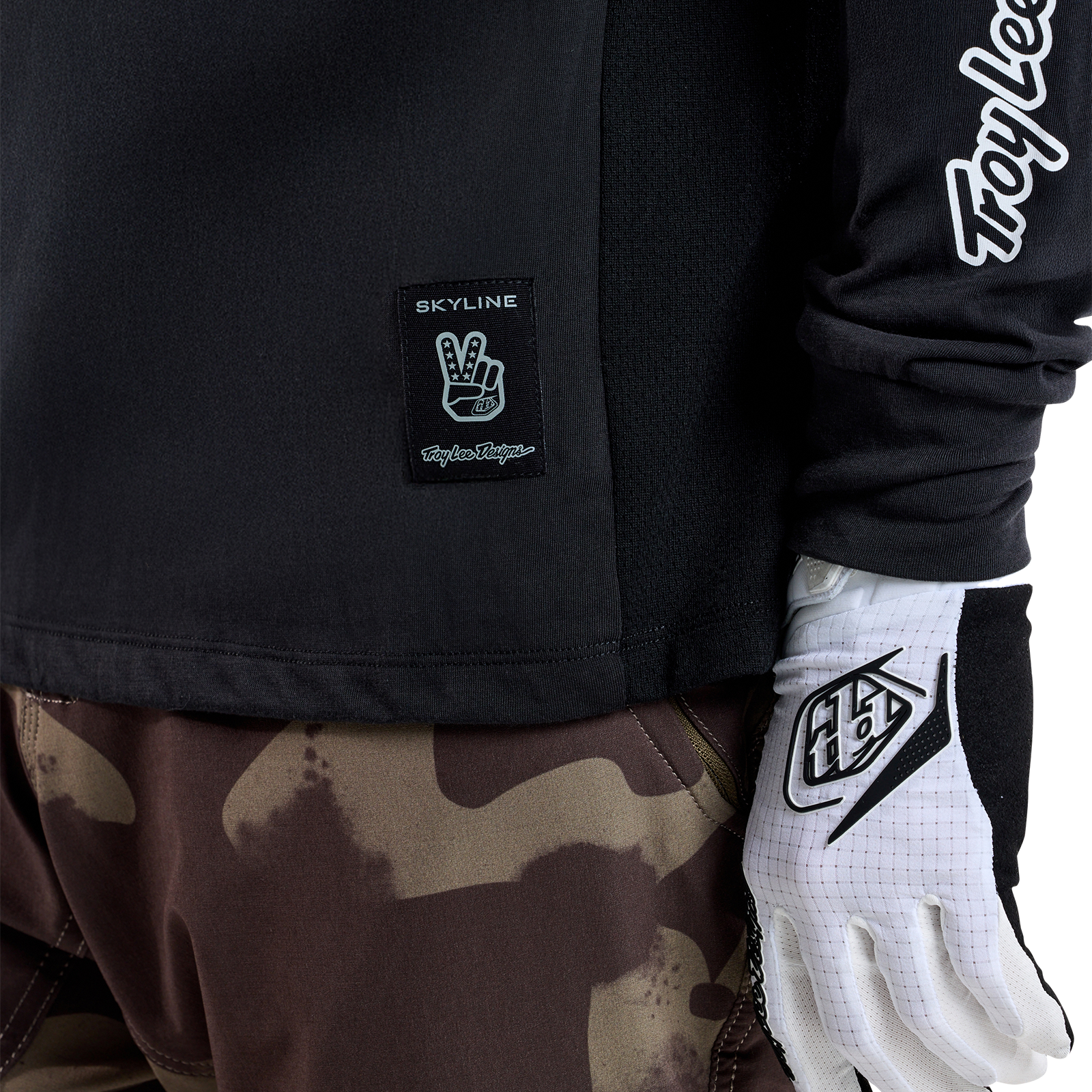 Skyline Long Sleeve Ride Tee Signature Black、mySite、dreamappss